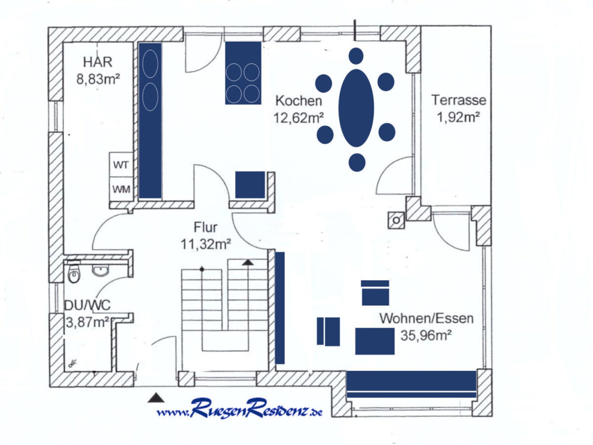 Moderne vakantiewoning Breeger Saalstein op Rügen, 1km van centrum Breege - foto 23