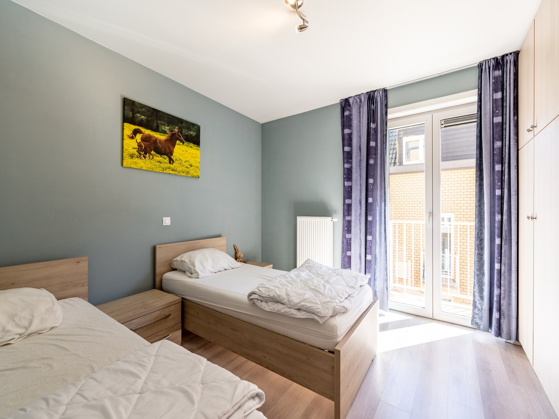 Modern appartement in Blankenberge met zijdelings zeezicht, terras en parkeerplaats - foto 12