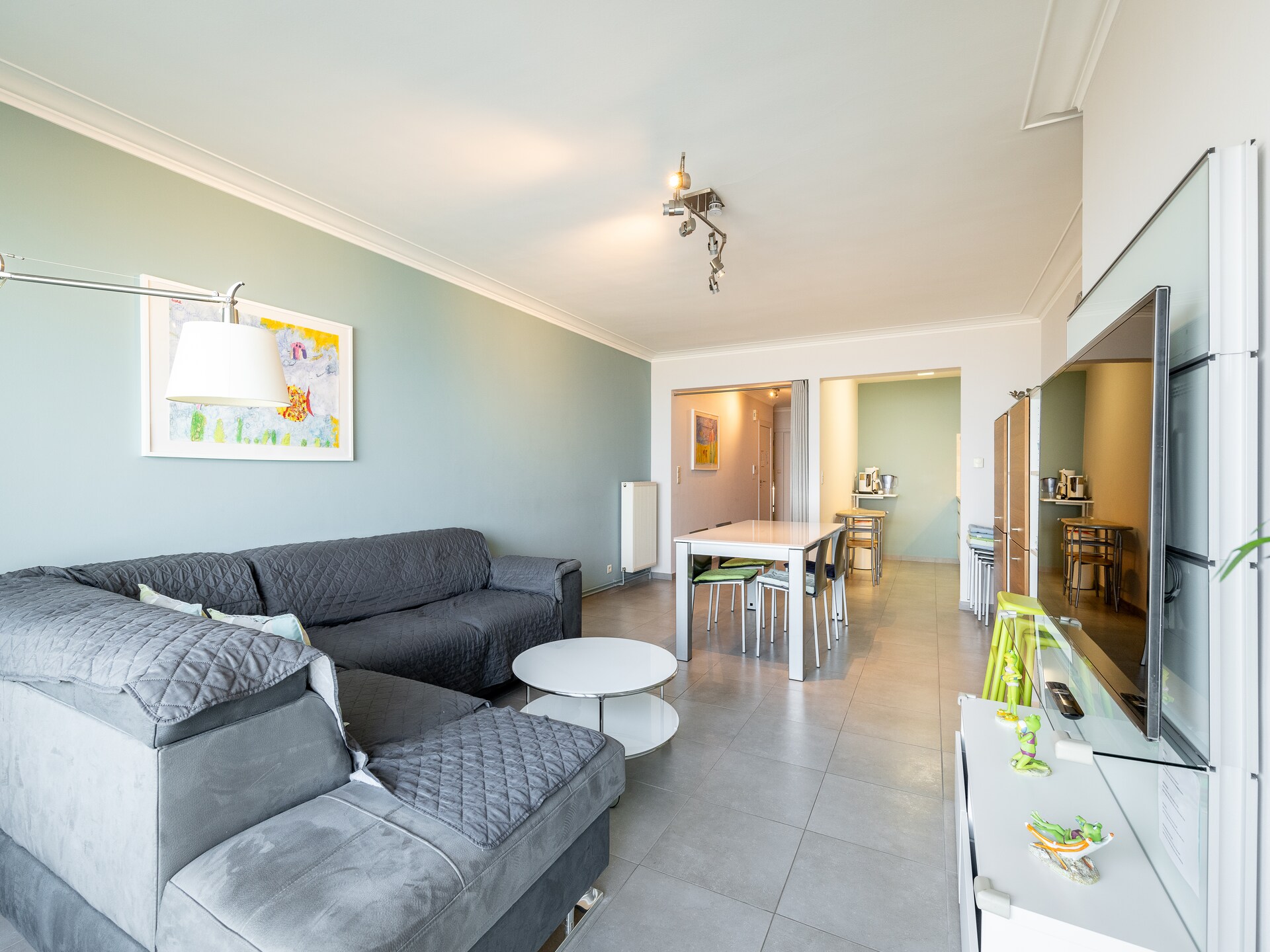 Zonovergoten appartement met weids zeezicht op de Zeedijk van Blankenberge - foto 7