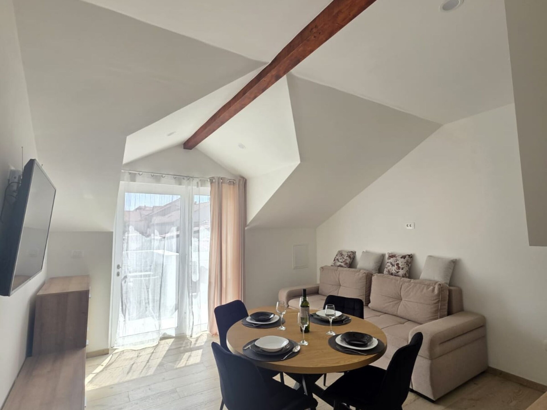 Penthouse Dijana: panoramisch uitzicht op Dubrovnik en zee - foto 1