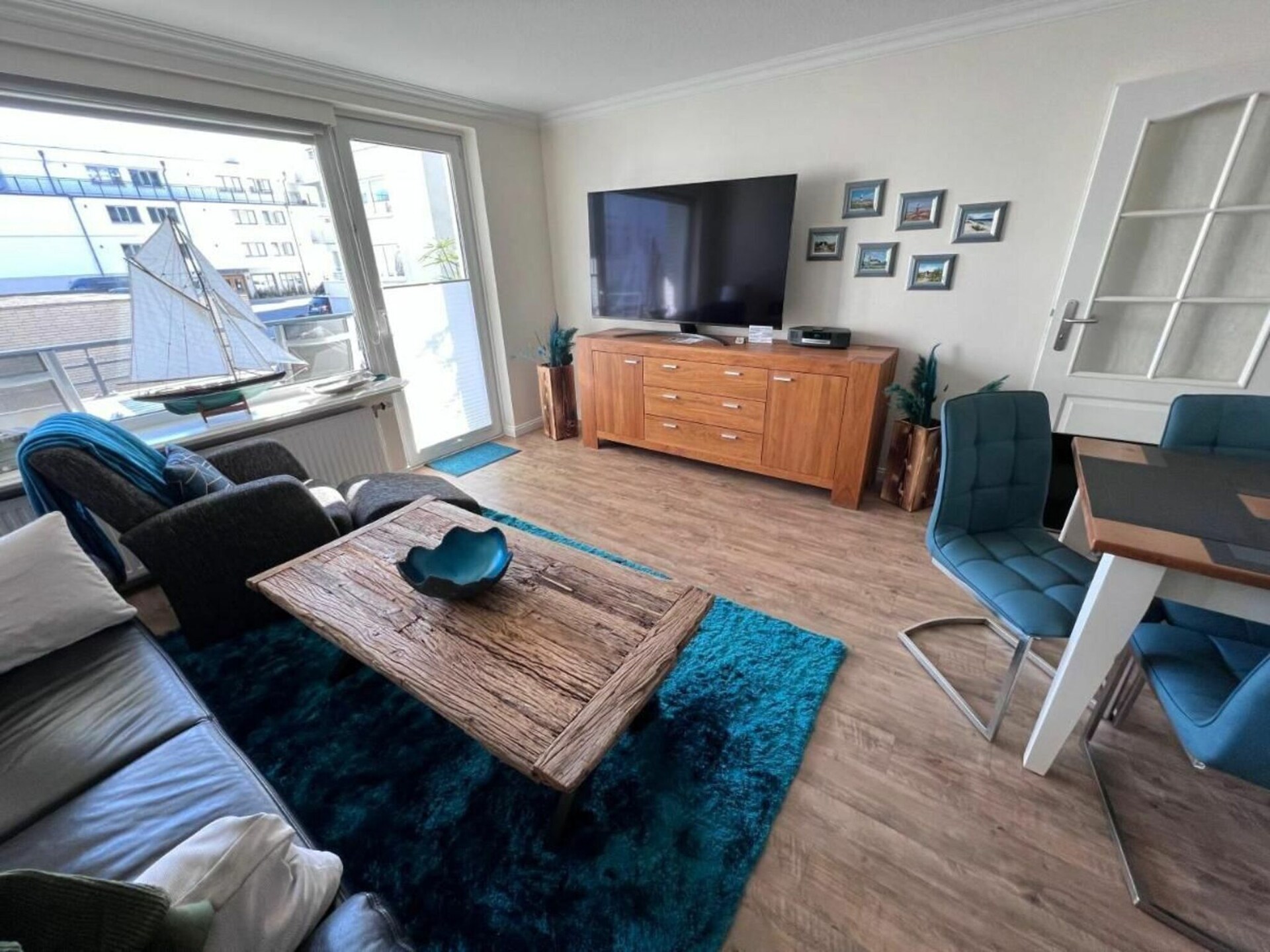 Stijlvol 2-kamerappartement met zuidbalkon in Westerland, vlakbij strand - foto 8