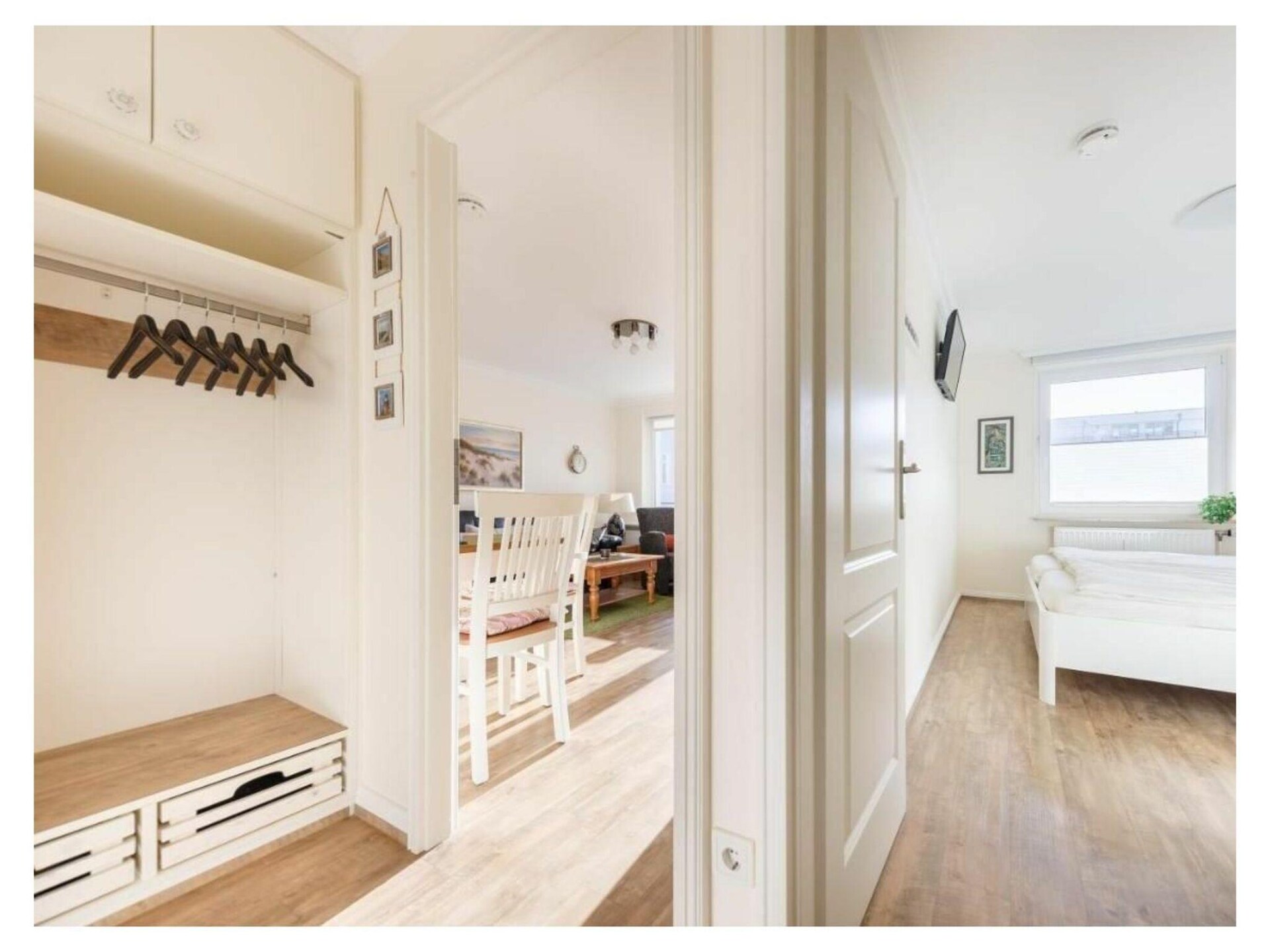 Stijlvol 2-kamerappartement met zuidbalkon in Westerland, vlakbij strand - foto 14