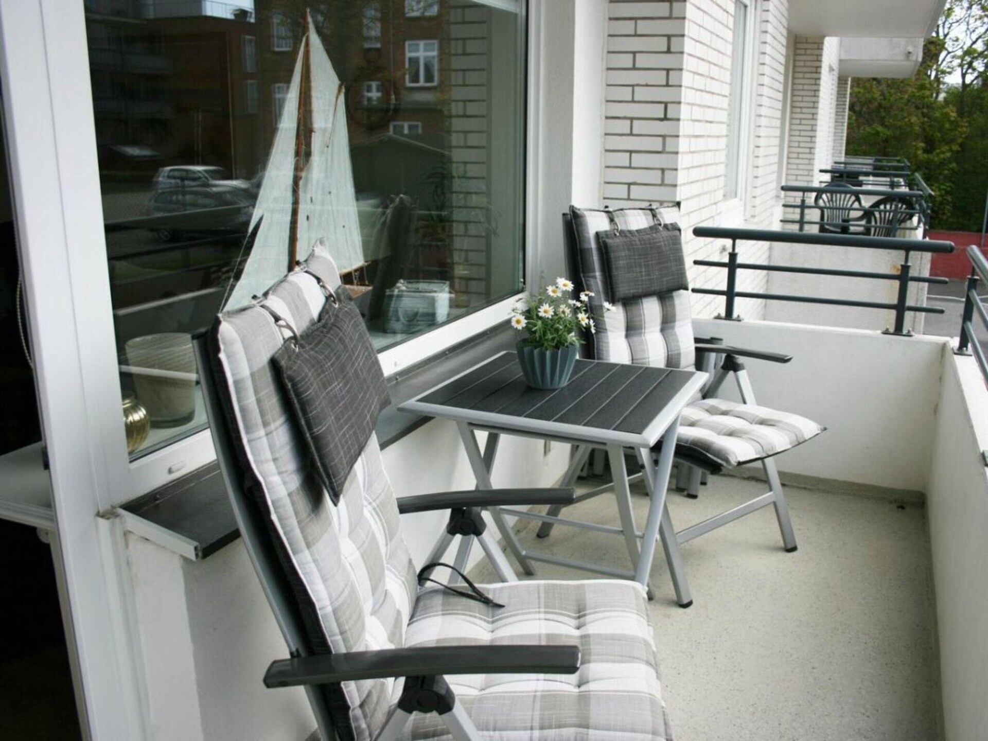 Stijlvol 2-kamerappartement met zuidbalkon in Westerland, vlakbij strand - foto 17