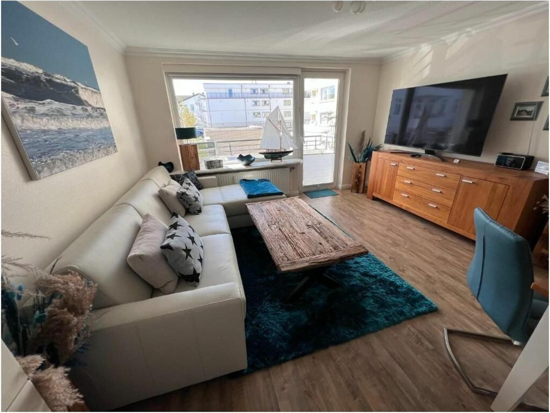 Stijlvol 2-kamerappartement met zuidbalkon in Westerland, vlakbij strand - foto 11