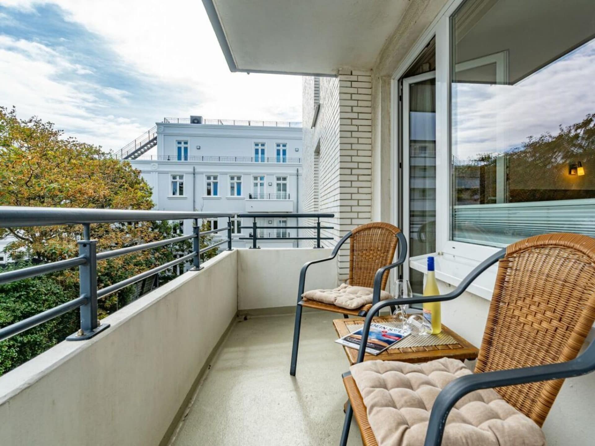 Appartement 15 Haus Dünenburg: knus verblijf met balkon op het oosten - foto 17
