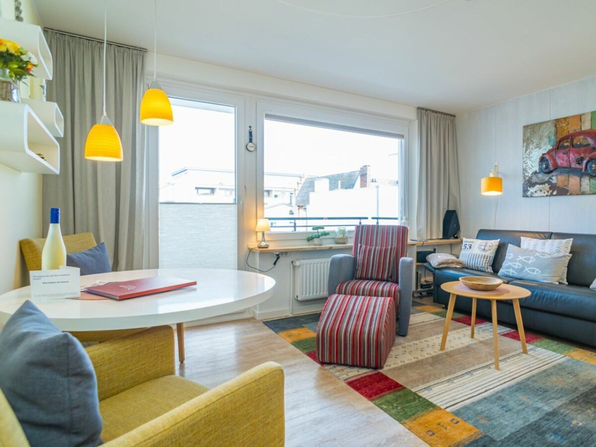 Strandappartement Westerland Sylt – 150m van zee, 4e verdieping met balkon - foto 10