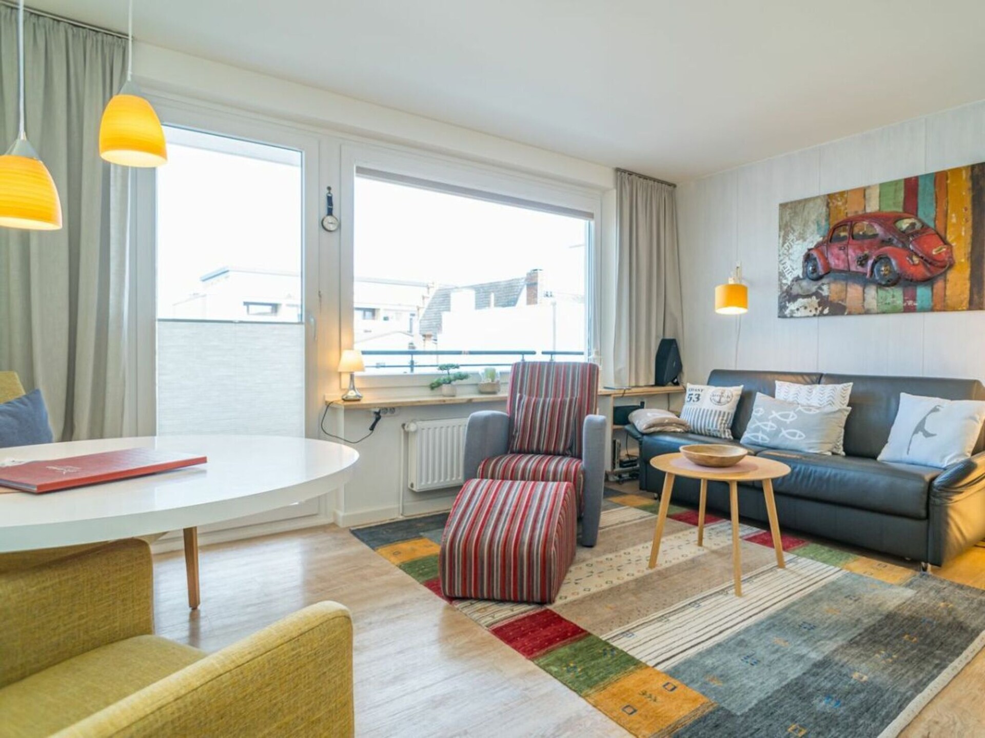 Strandappartement Westerland Sylt – 150m van zee, 4e verdieping met balkon - foto 11