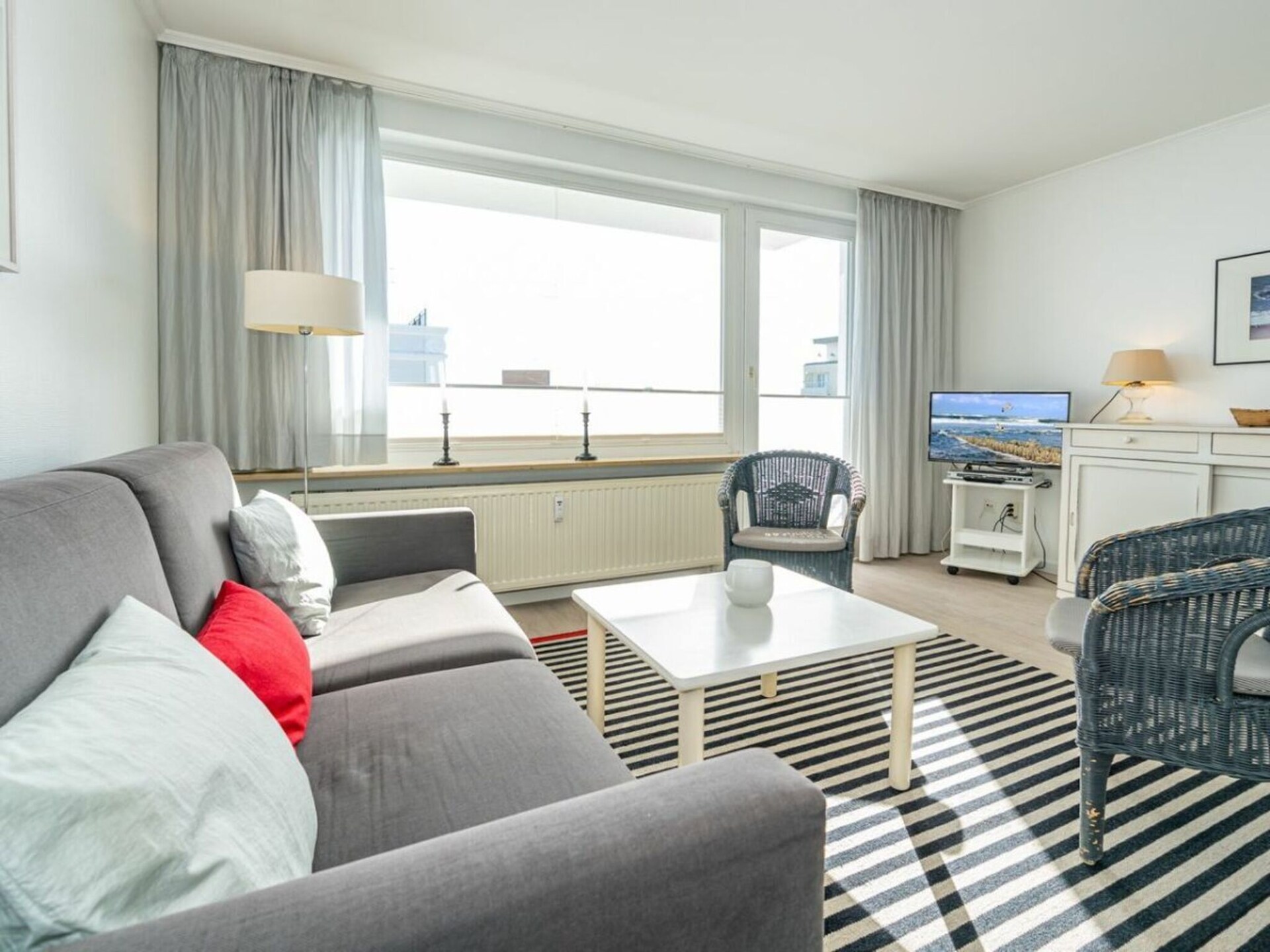 Zonnig appartement op het zuiden met balkon in Westerland - foto 4