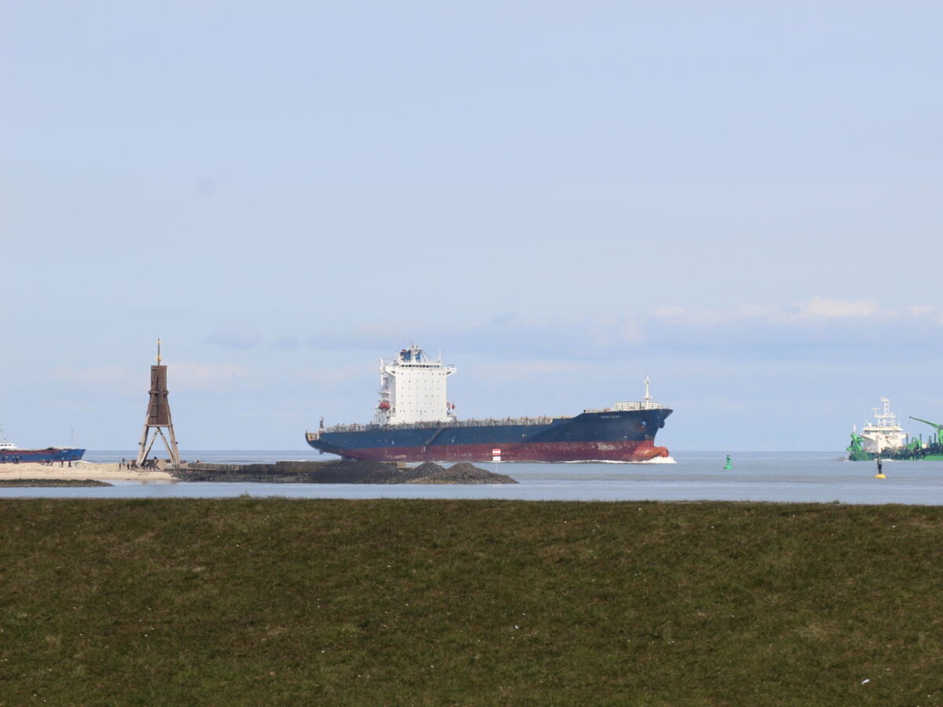 Appartement aan de dijk met weids uitzicht op zee en Kugelbake - foto 3