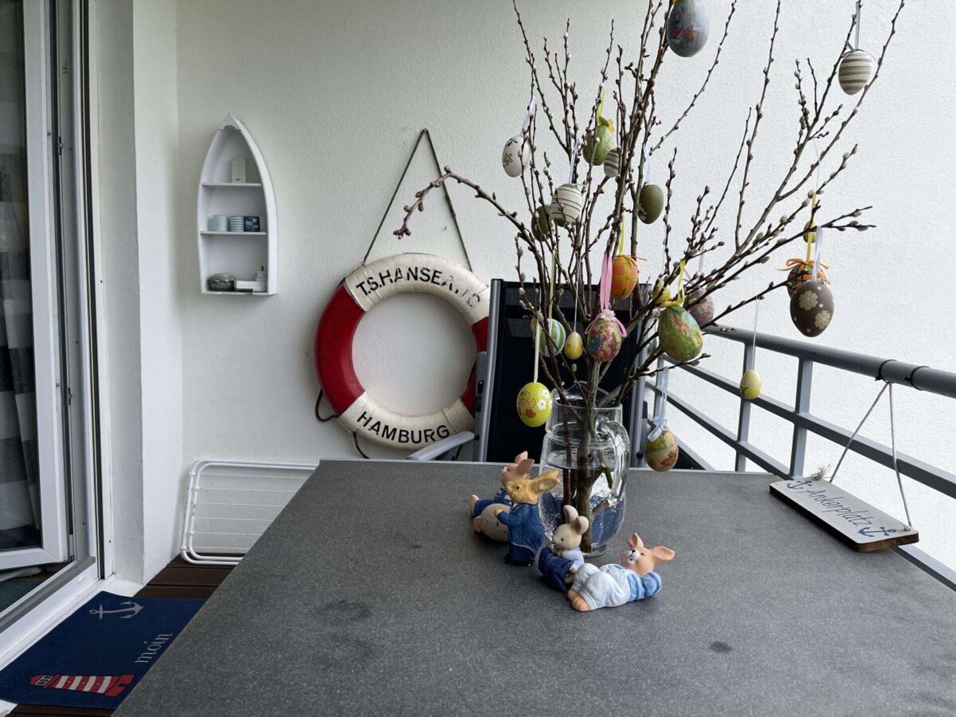 Appartement aan de dijk met weids uitzicht op zee en Kugelbake - foto 7
