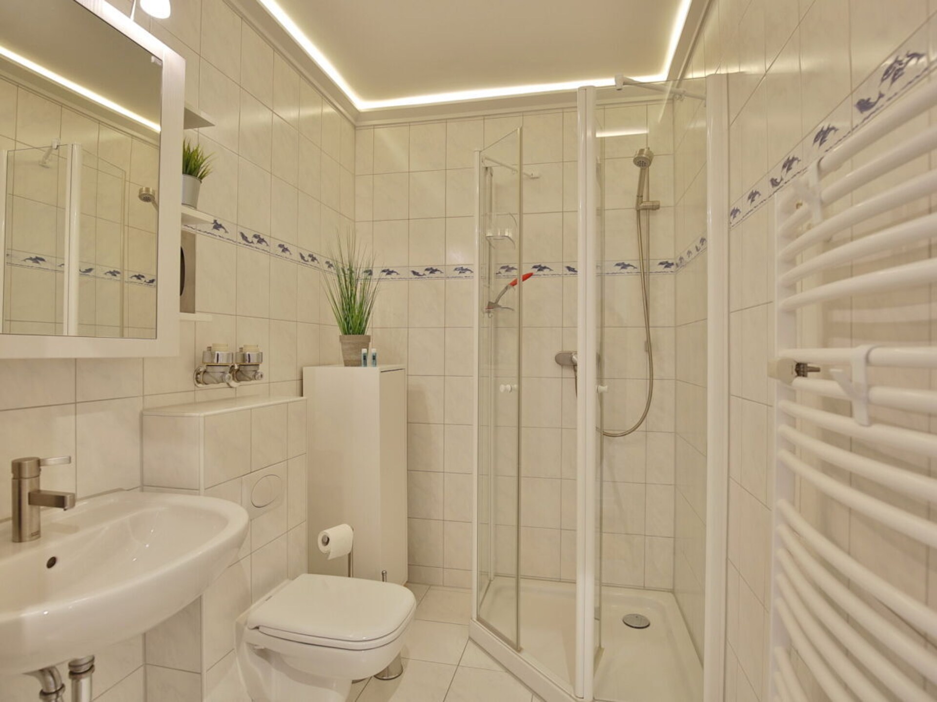 Appartement aan de dijk met weids uitzicht op zee en Kugelbake - foto 13