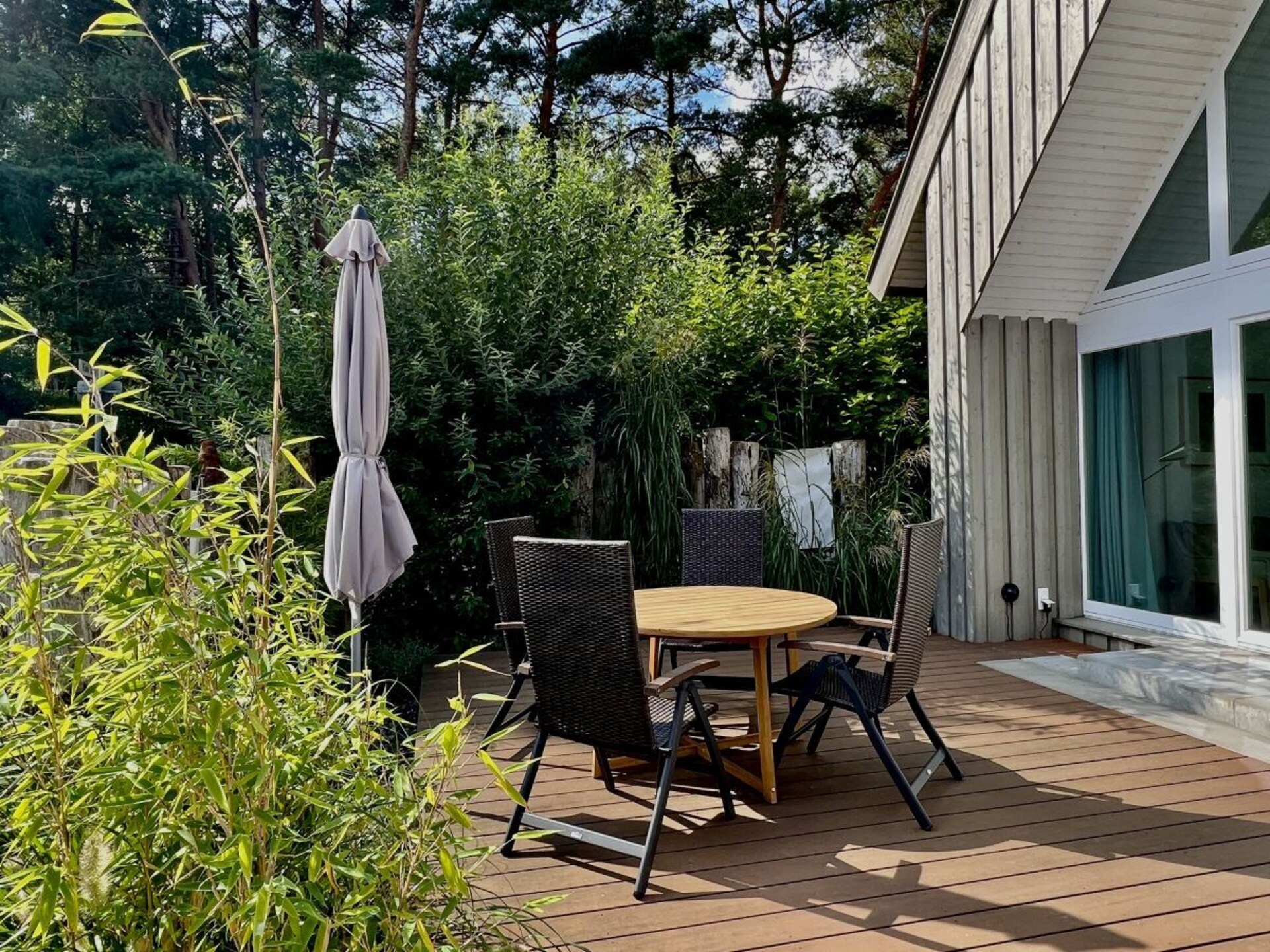 Architectonisch vakantiehuis met sauna en zonnige tuin op 2 km van Zingst - foto 4