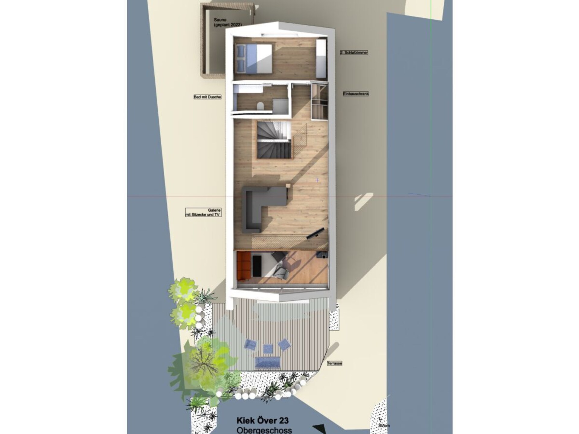 Architectonisch vakantiehuis met sauna en zonnige tuin op 2 km van Zingst - foto 41