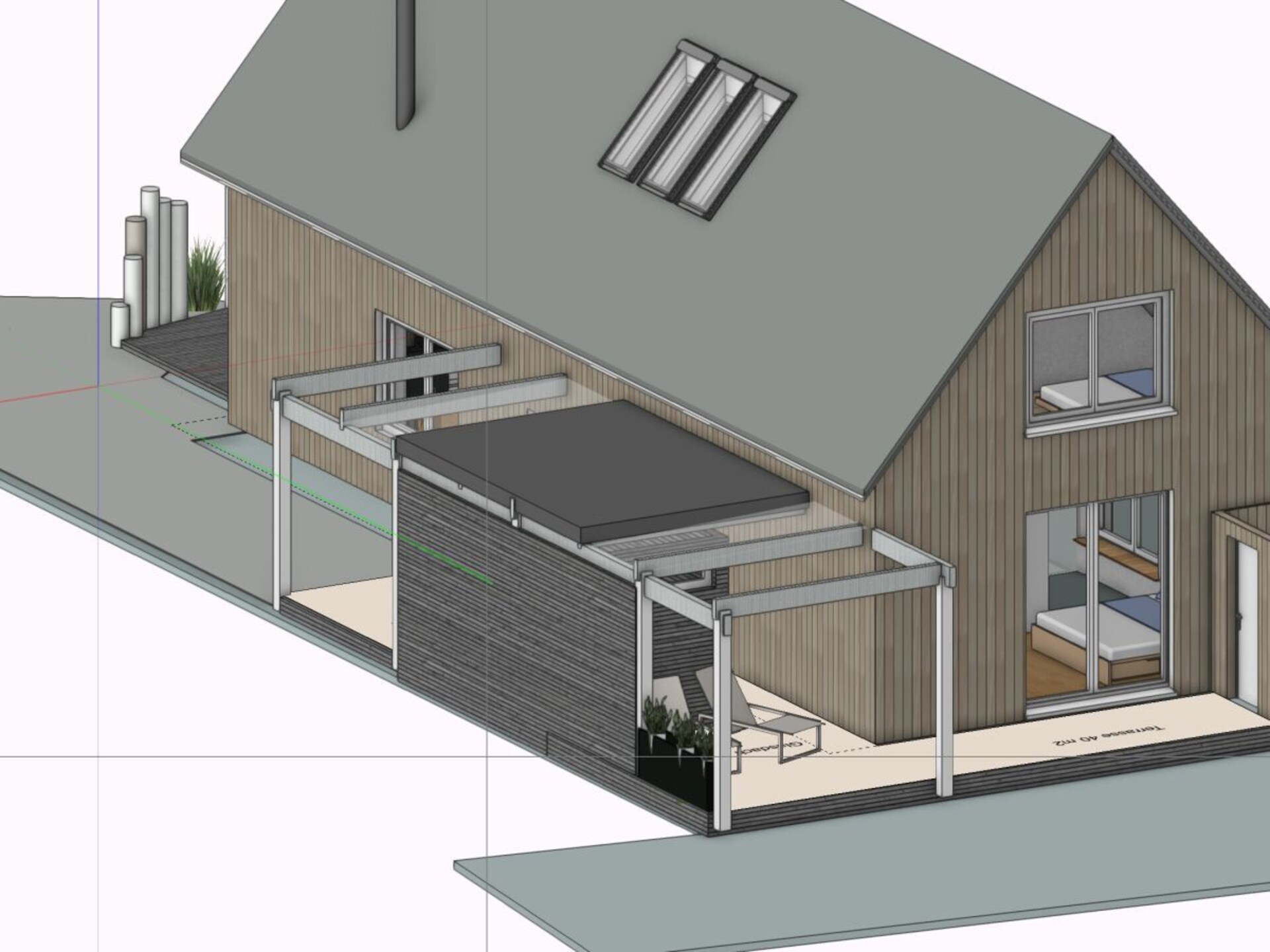 Architectonisch vakantiehuis met sauna en zonnige tuin op 2 km van Zingst - foto 42