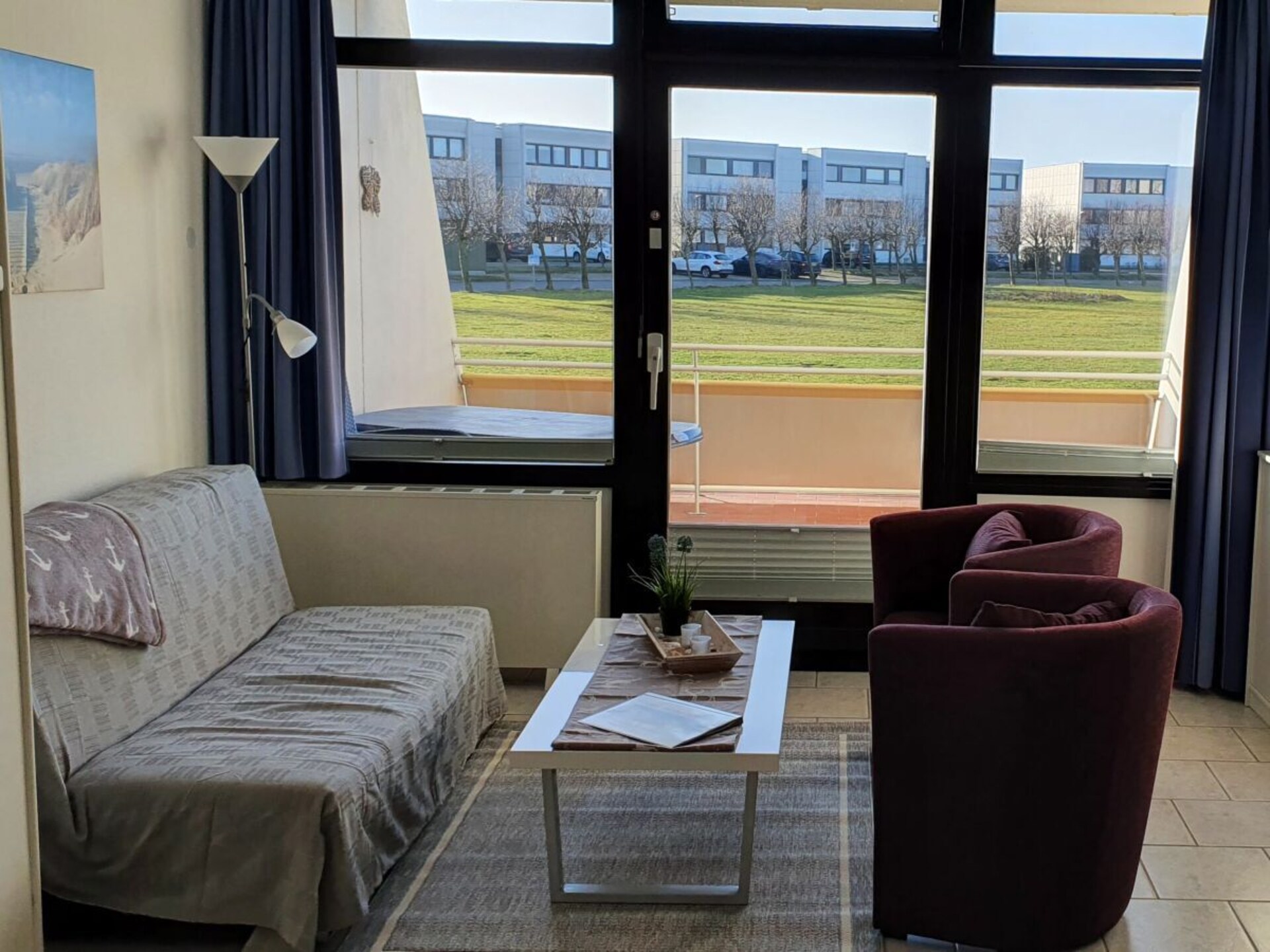 Zonnig appartement op Fehmarn met balkon en WiFi, vlakbij het centrum - foto 4