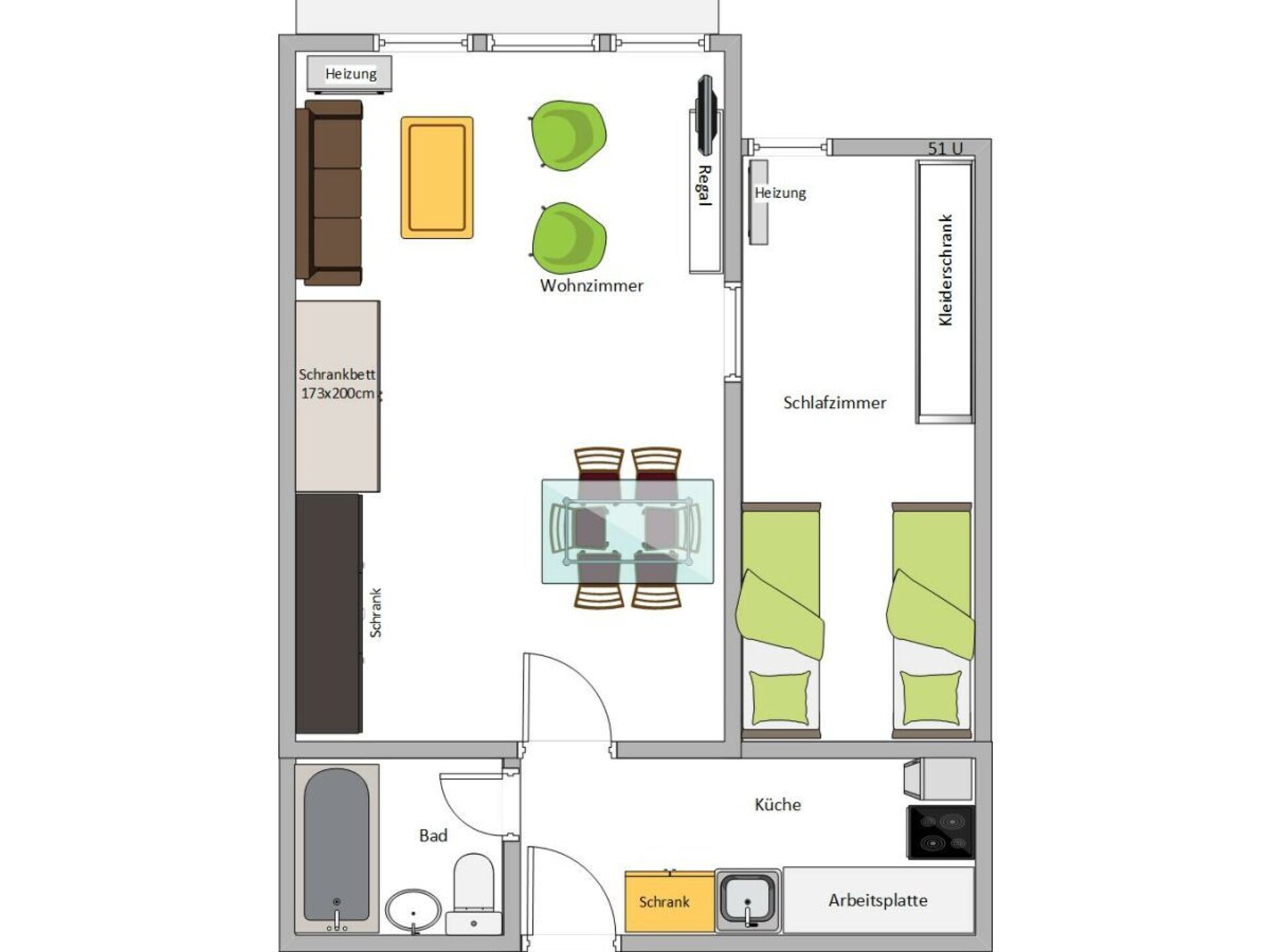 Zonnig appartement op Fehmarn met balkon en WiFi, vlakbij het centrum - foto 27