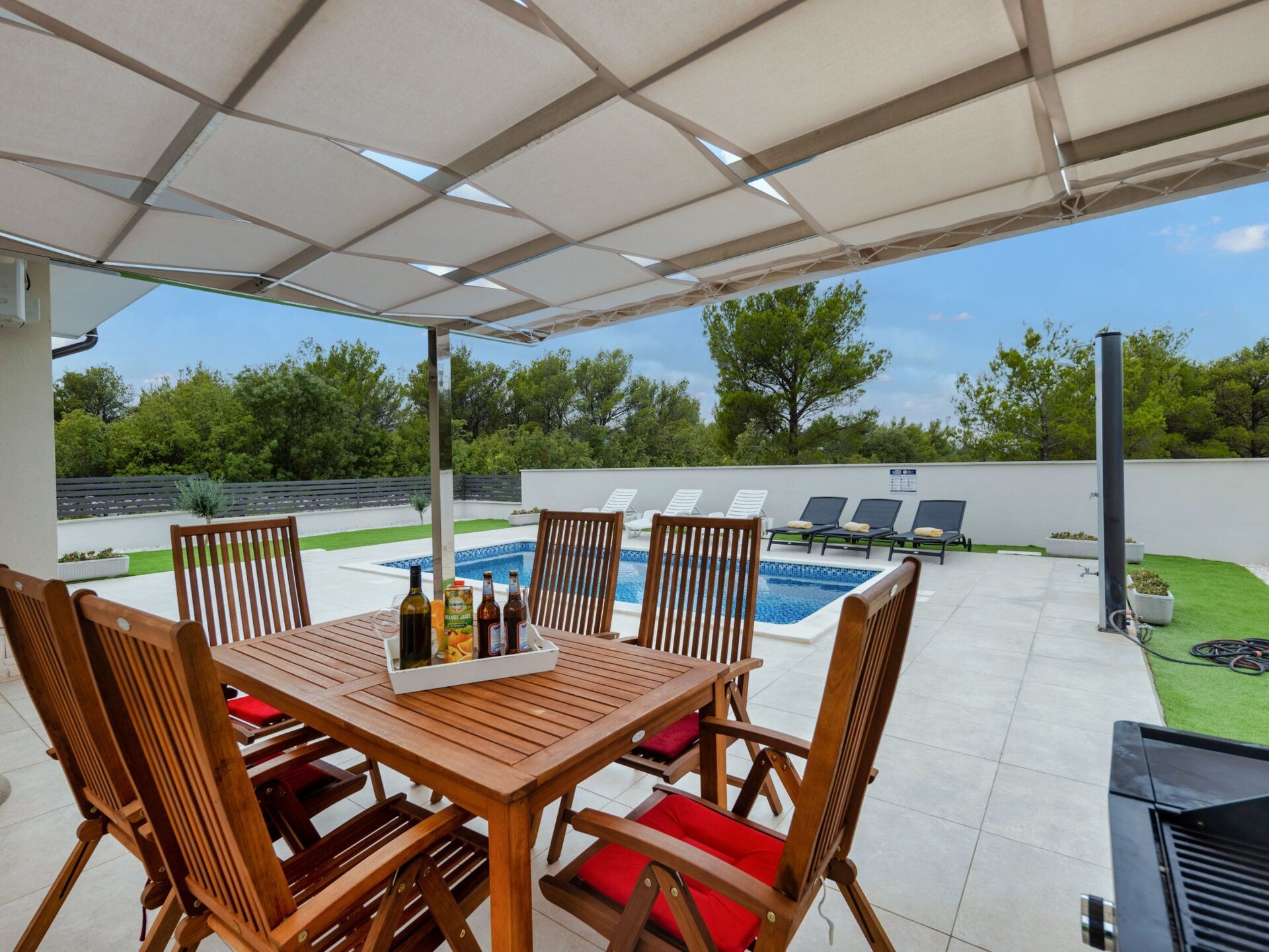 Moderne villa met privézwembad nabij Šibenik voor 6 personen - foto 21