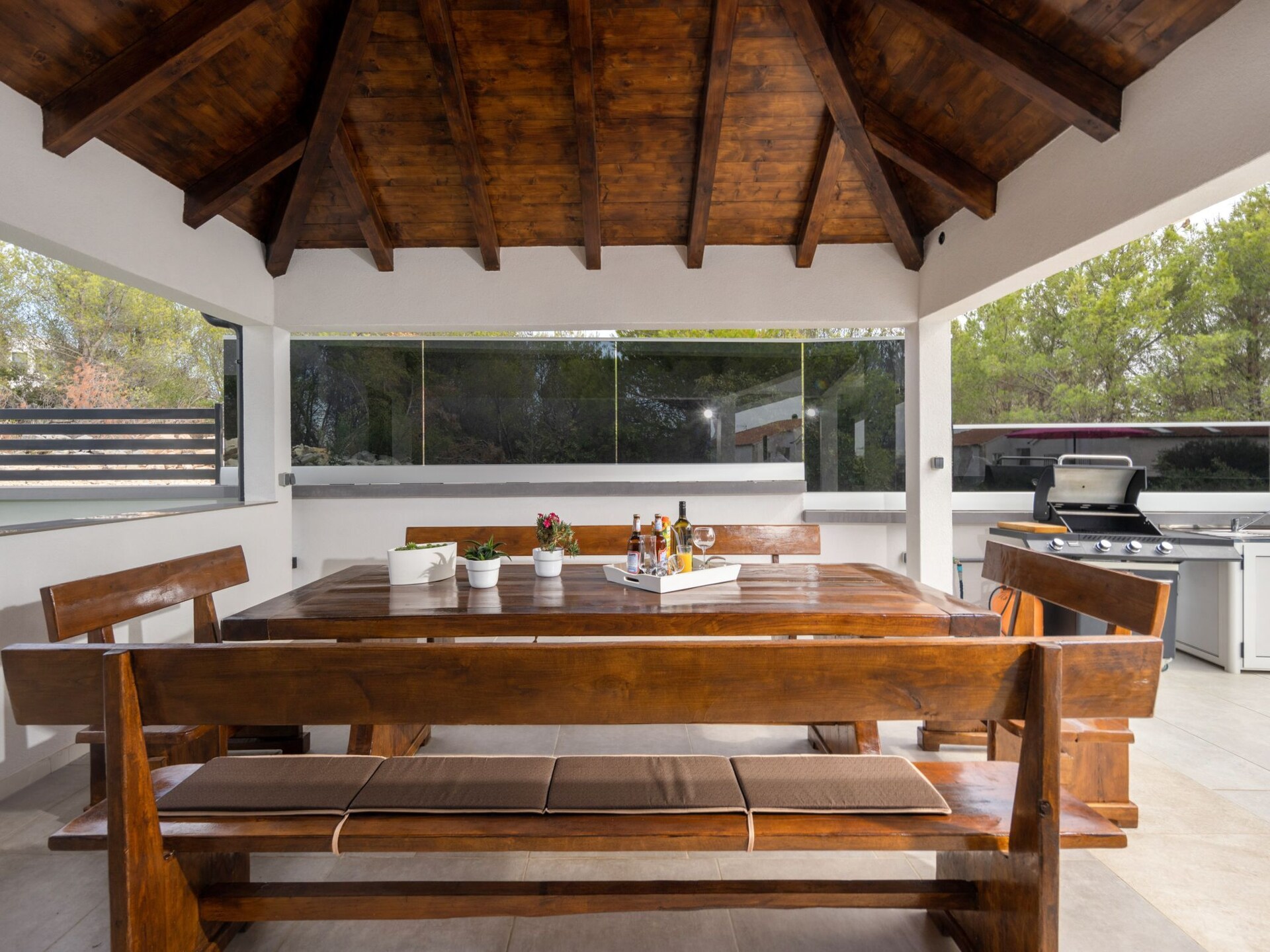 Villa Shaula: Modern 5-kamer villa met zwembad, sauna & gym nabij Šibenik - foto 39