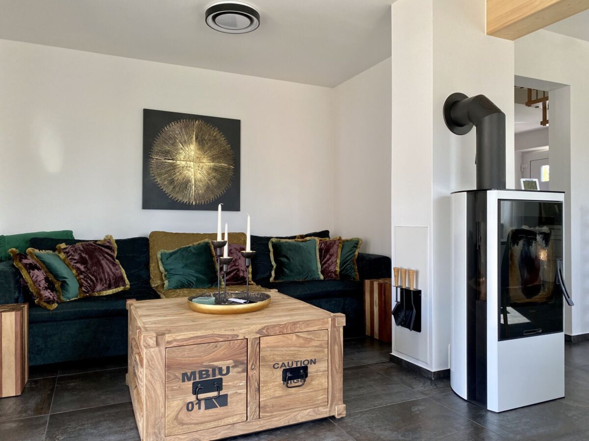 Modern houten vakantiehuis met sauna en zicht op het Great Warinermeer - foto 10