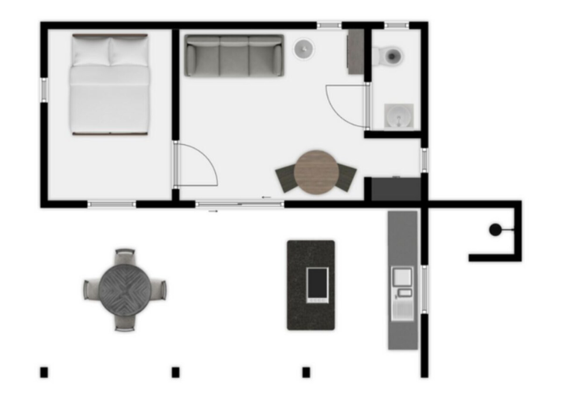 Eco Banana Home: Tiny house op 180m van zee in Finikounda - foto 35
