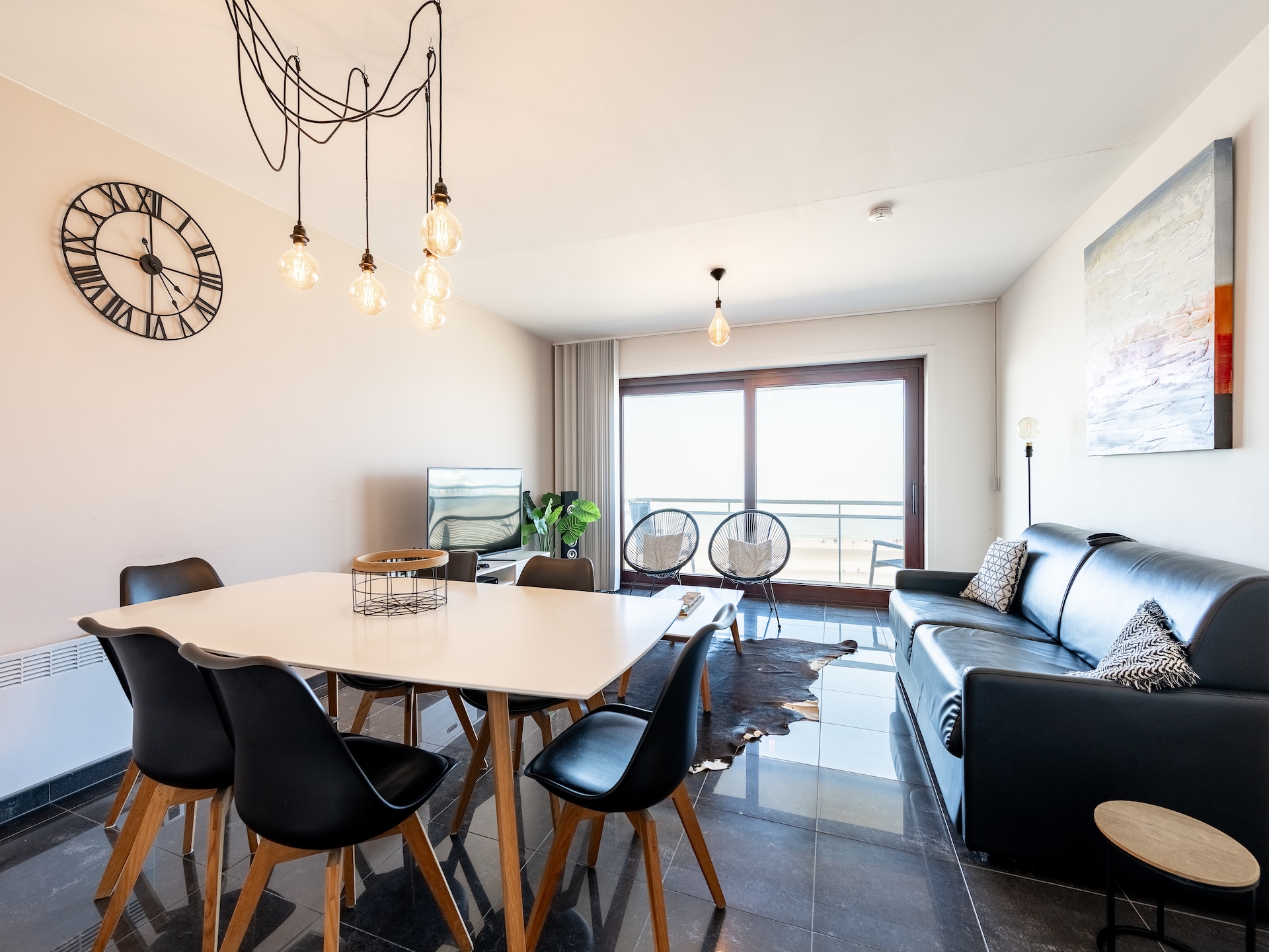 6-persoons appartement met zeezicht en dubbel terras in Blankenberge - foto 2