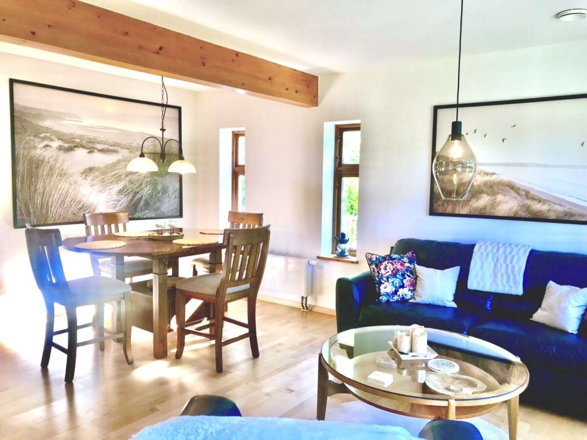 Licht vakantiehuis in Nehms met panoramisch uitzicht en terras - foto 15