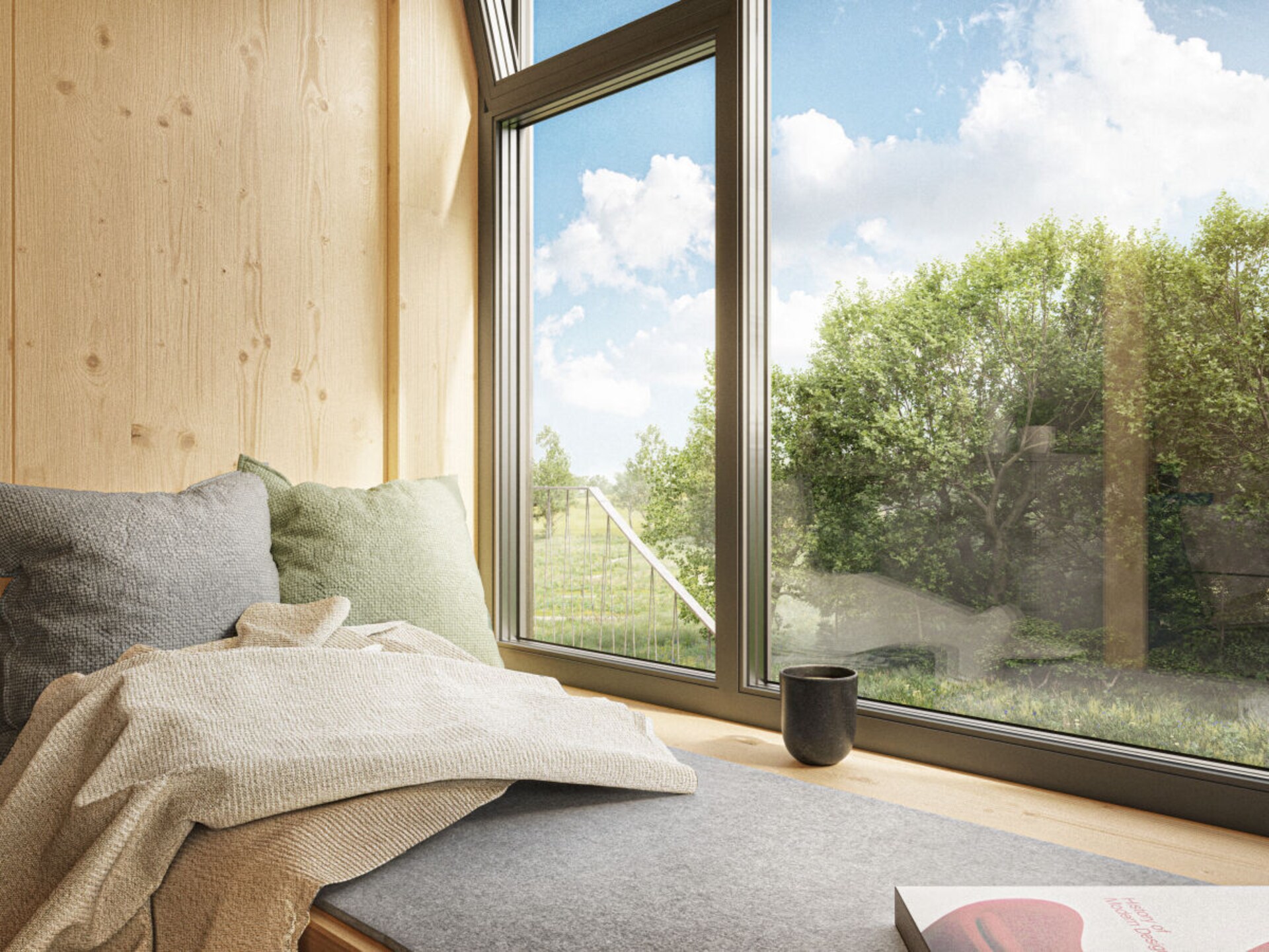 Moderne boomhut in Wangels – panoramisch uitzicht op 5 meter hoogte - foto 13