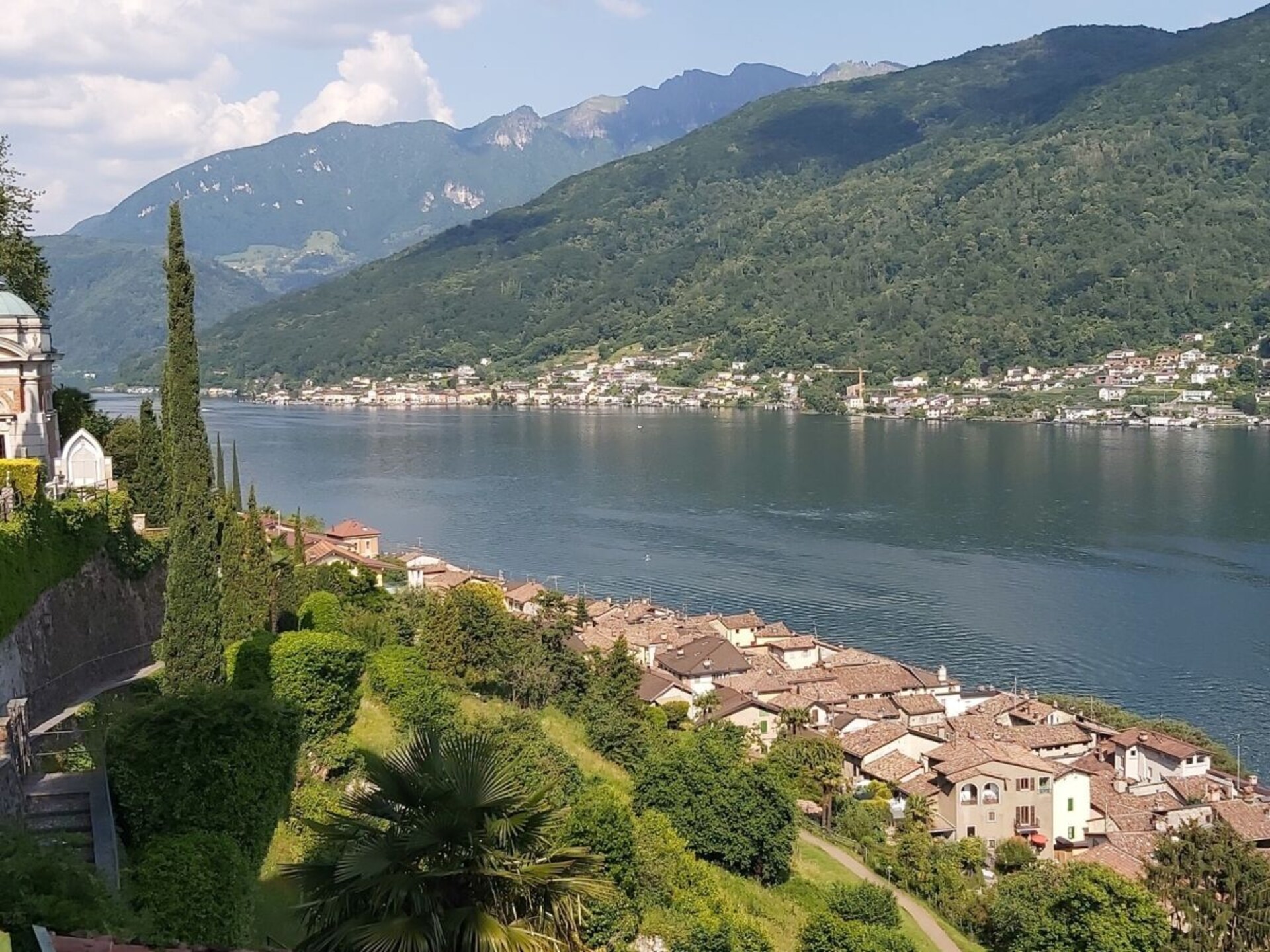 Smaakvol huis aan het Meer van Lugano met privéstrand en panoramisch terras - foto 14