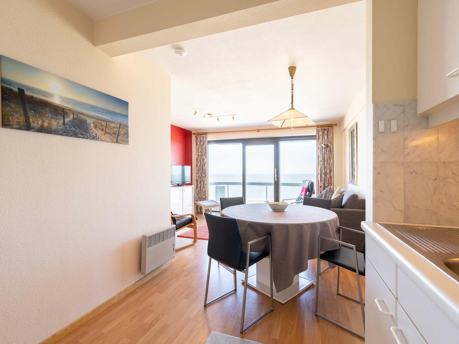 Tijdloos appartement met dubbel terras en onbelemmerd zeezicht in Blankenberge - foto 9
