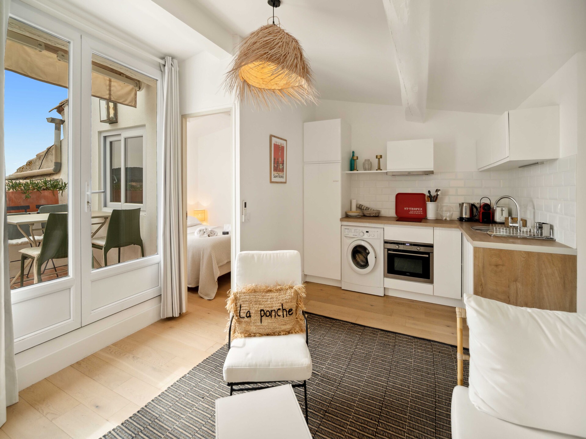 Charmant appartement in hartje Saint-Tropez met zeezicht voor 4 personen - foto 12