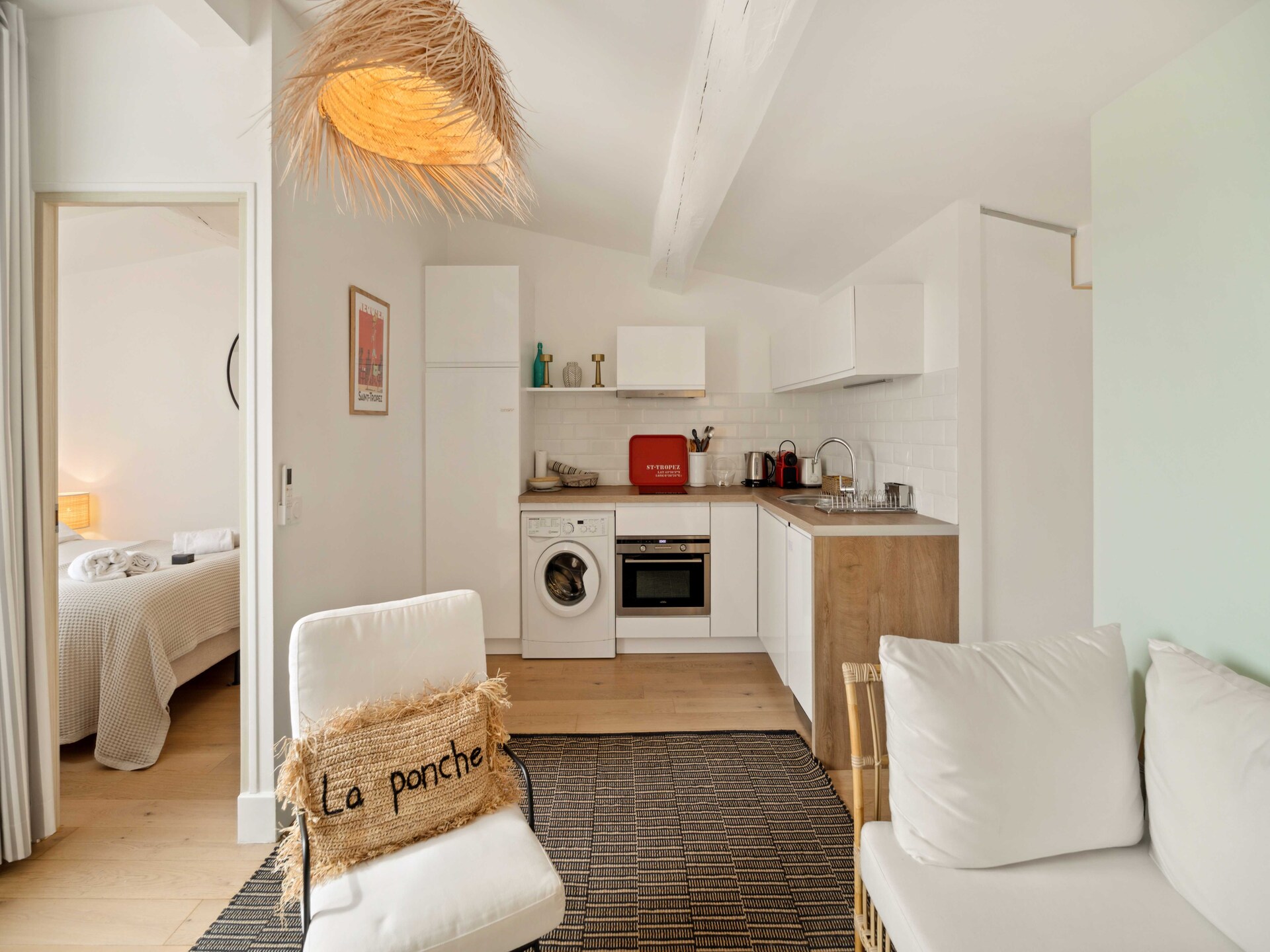 Charmant appartement in hartje Saint-Tropez met zeezicht voor 4 personen - foto 13