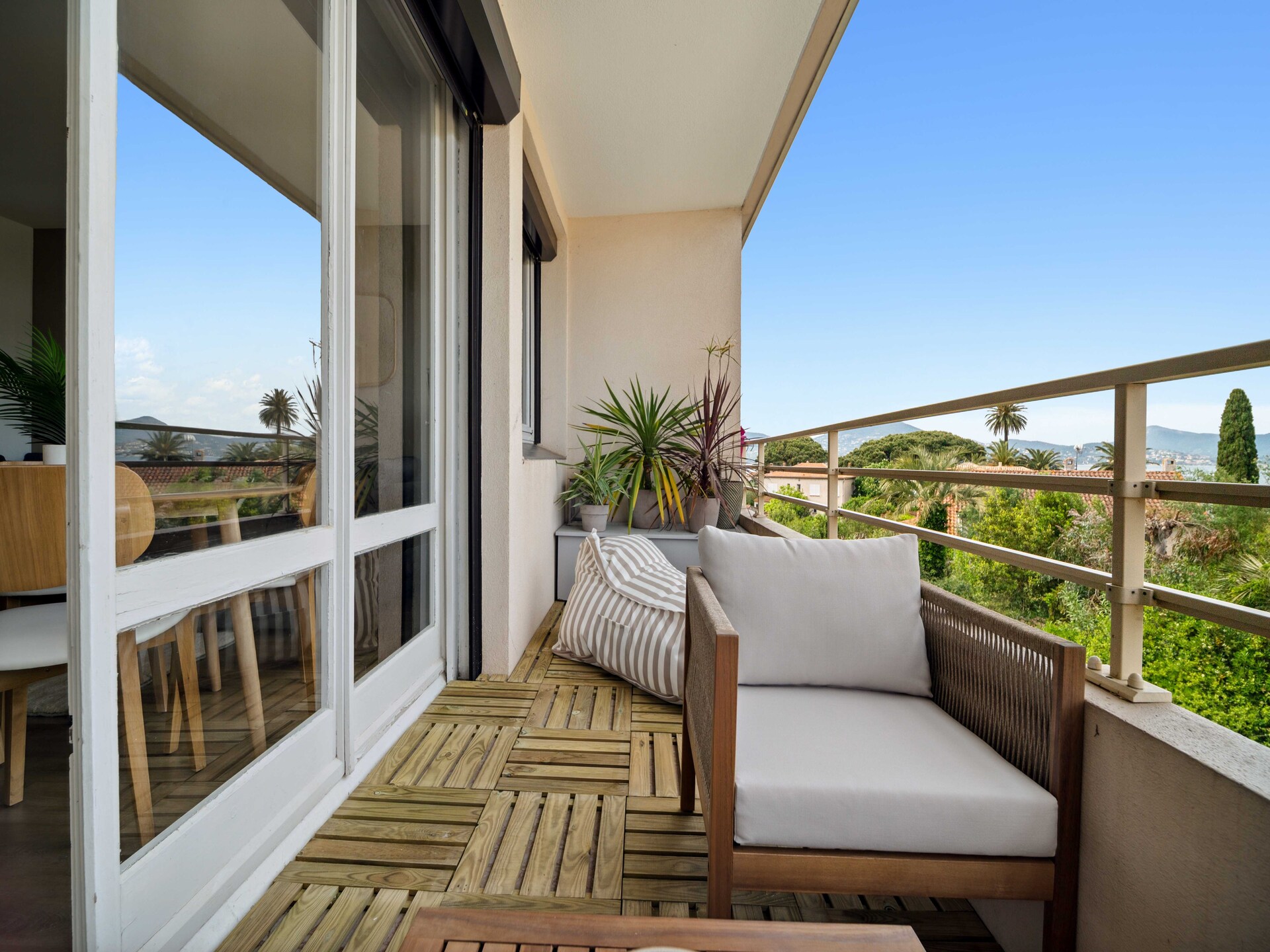 Modern appartement met zeezicht op 10 minuten van centrum Saint-Tropez - foto 26