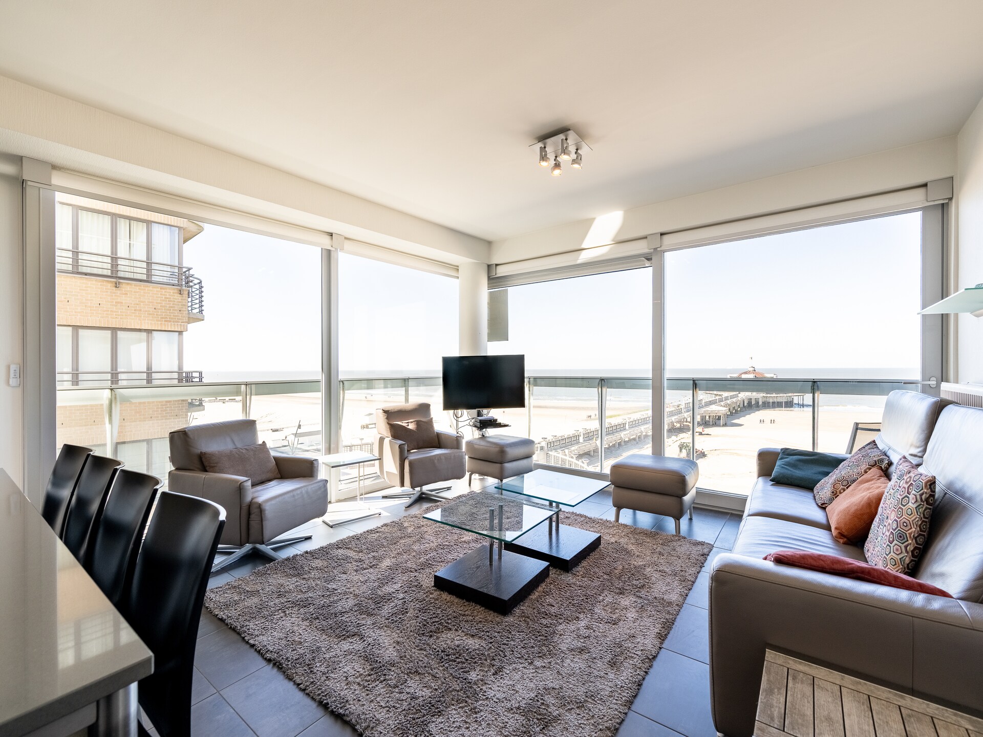 7-persoons appartement met zeezicht op de pier van Blankenberge - foto 1