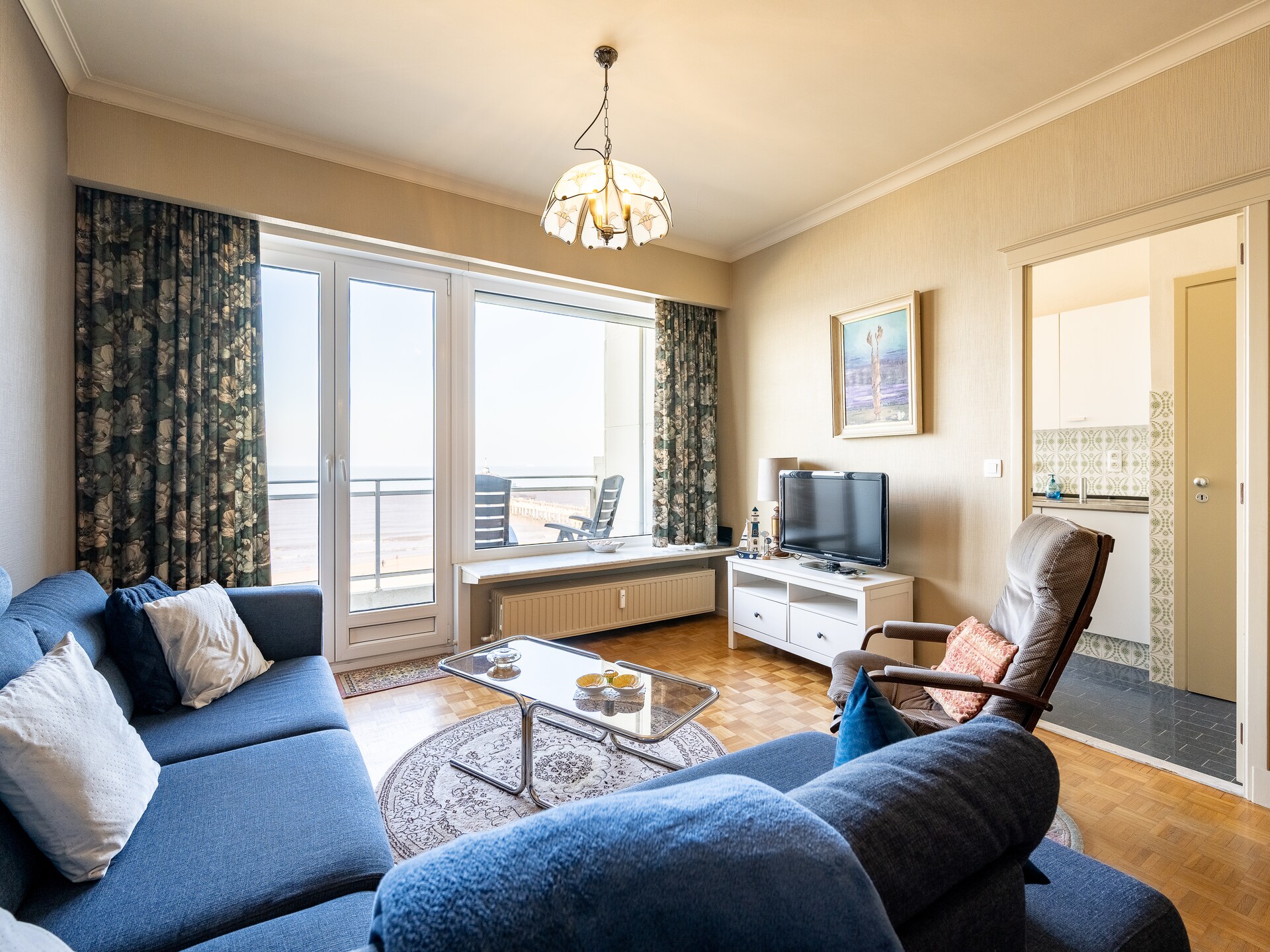 Panoramisch zeezicht appartement voor 8 personen aan de Zeedijk van Blankenberge - foto 7