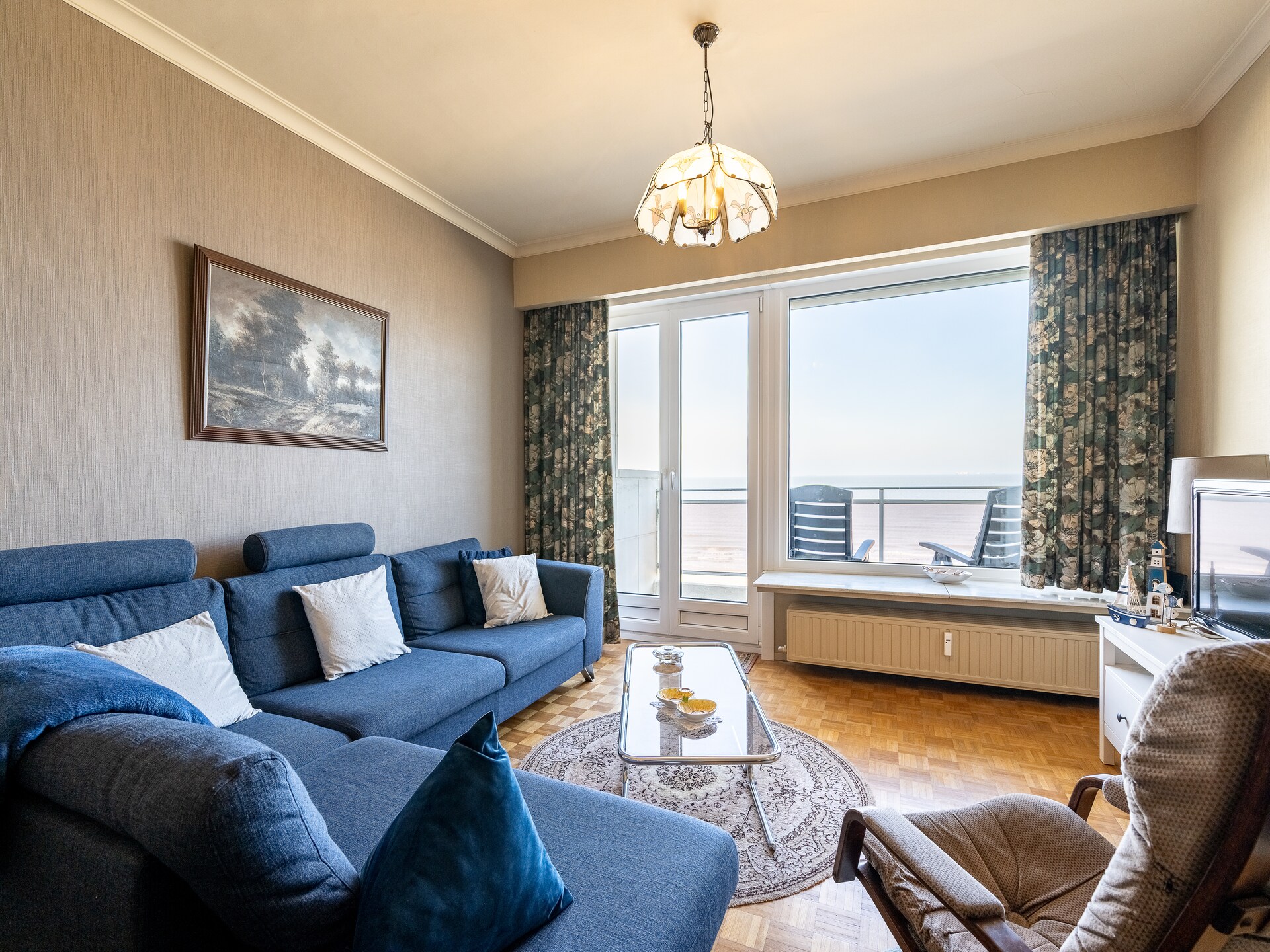 Panoramisch zeezicht appartement voor 8 personen aan de Zeedijk van Blankenberge - foto 1