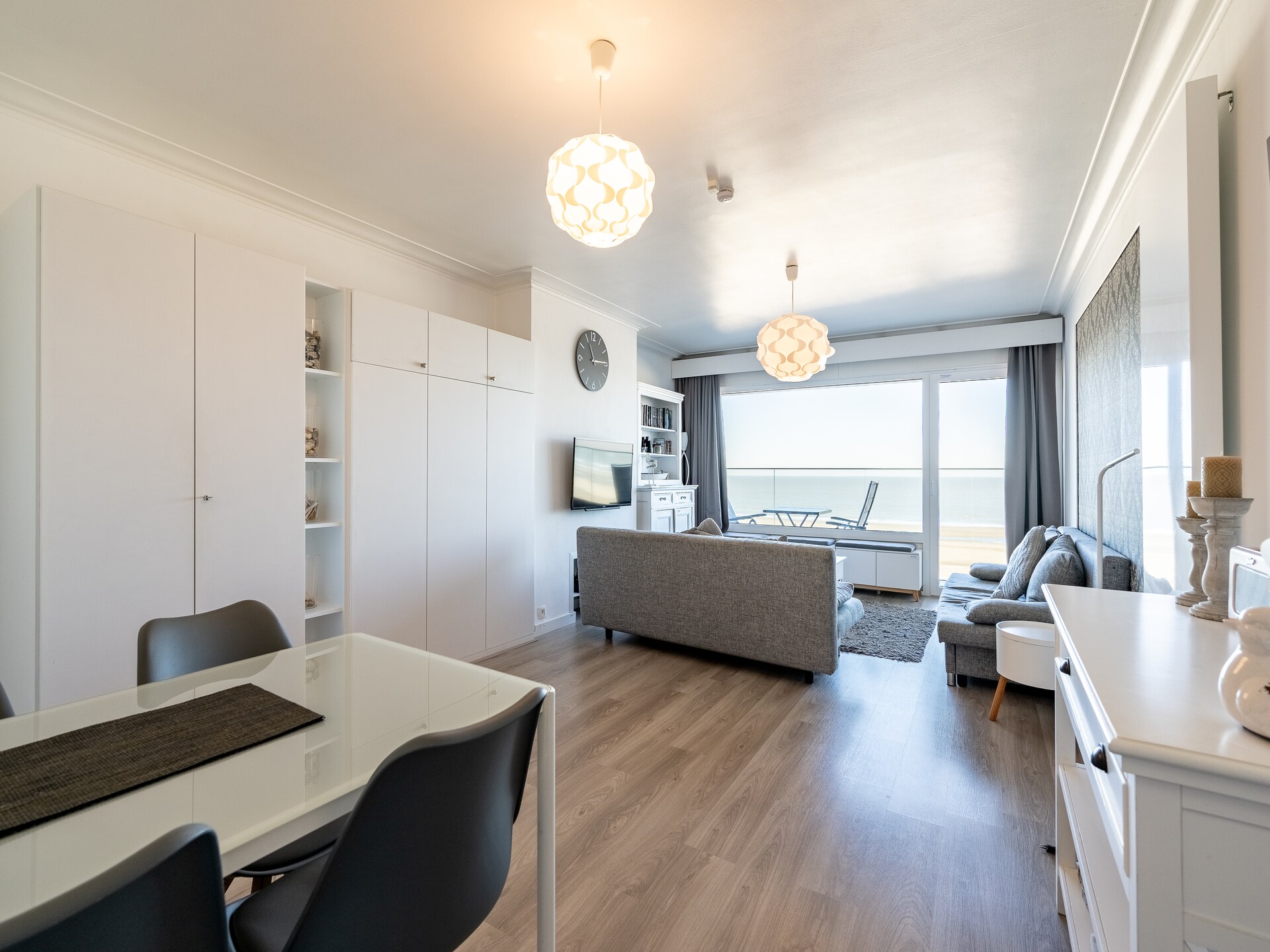 Studio met panoramisch zeezicht en twee zonnige terrassen in Blankenberge - foto 8