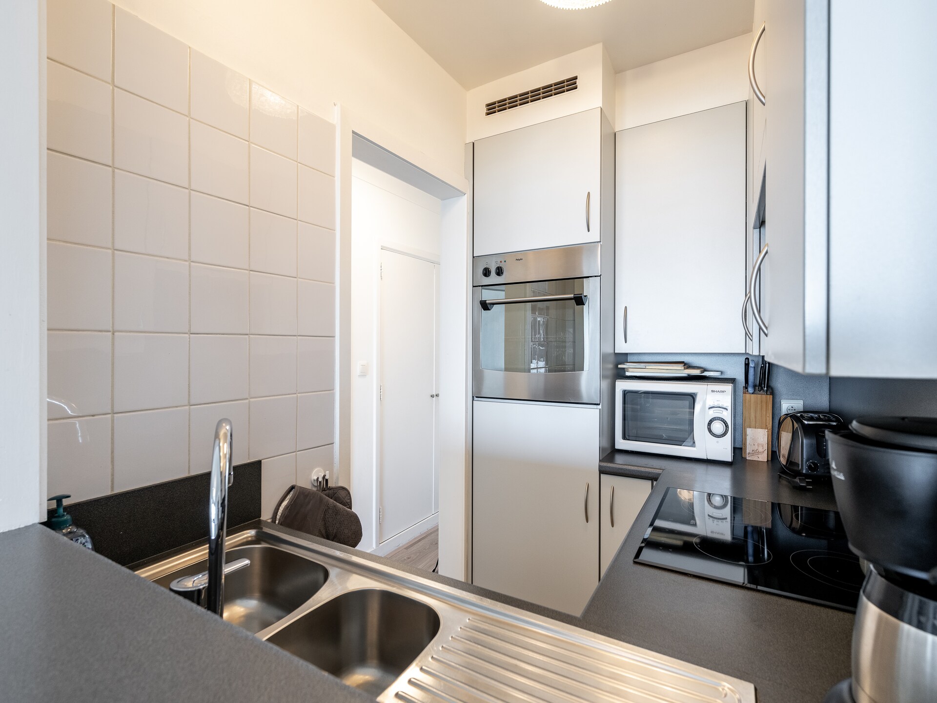 Studio met panoramisch zeezicht en twee zonnige terrassen in Blankenberge - foto 9