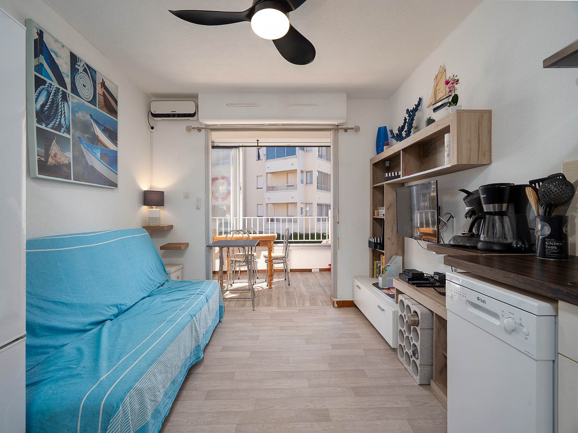 Appartement op 100m van strand met zwembad in Agde - foto 7