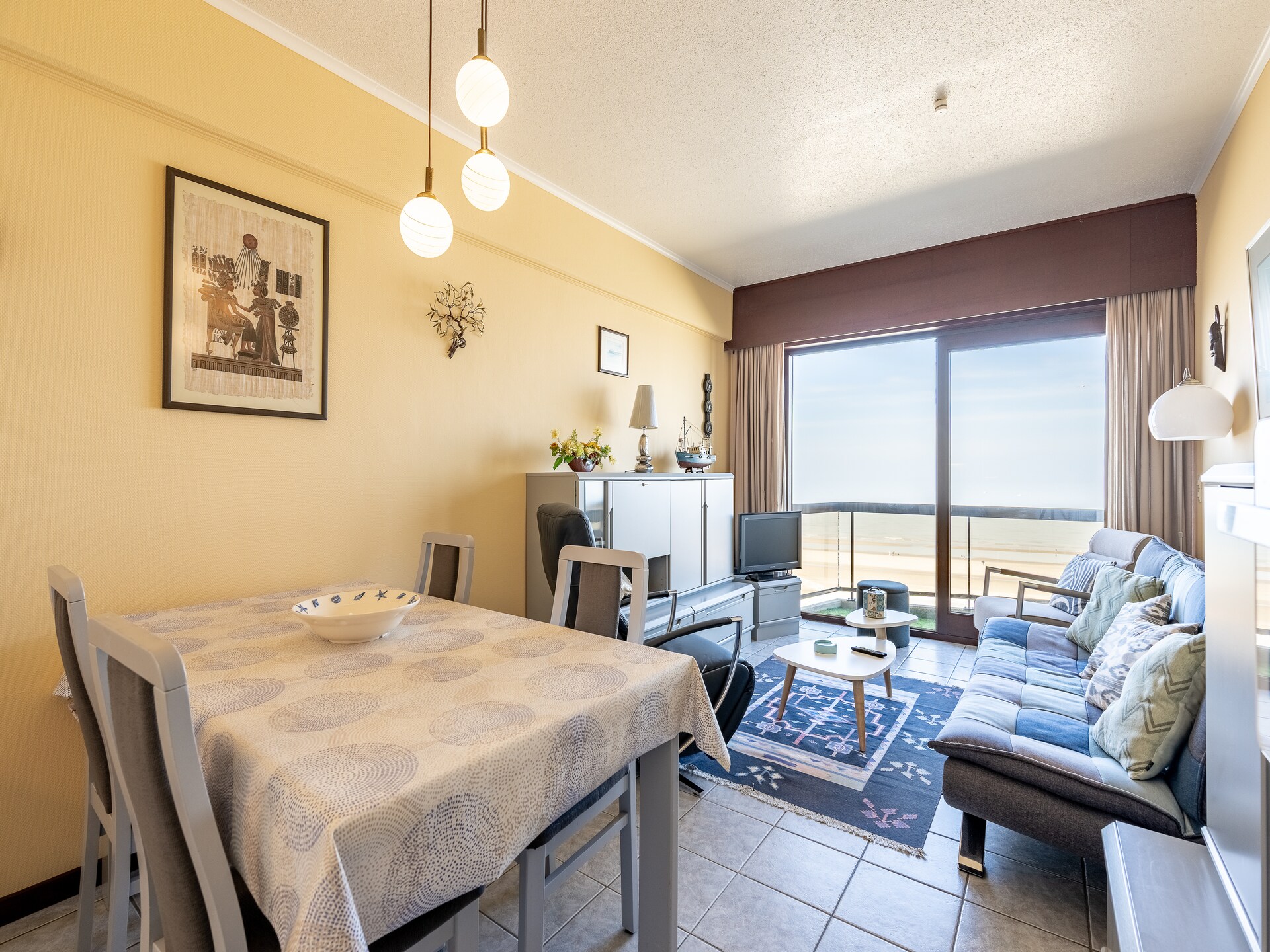 Zeezicht studio op 7e verdieping aan de Zeedijk in Blankenberge voor 4 personen - foto 2