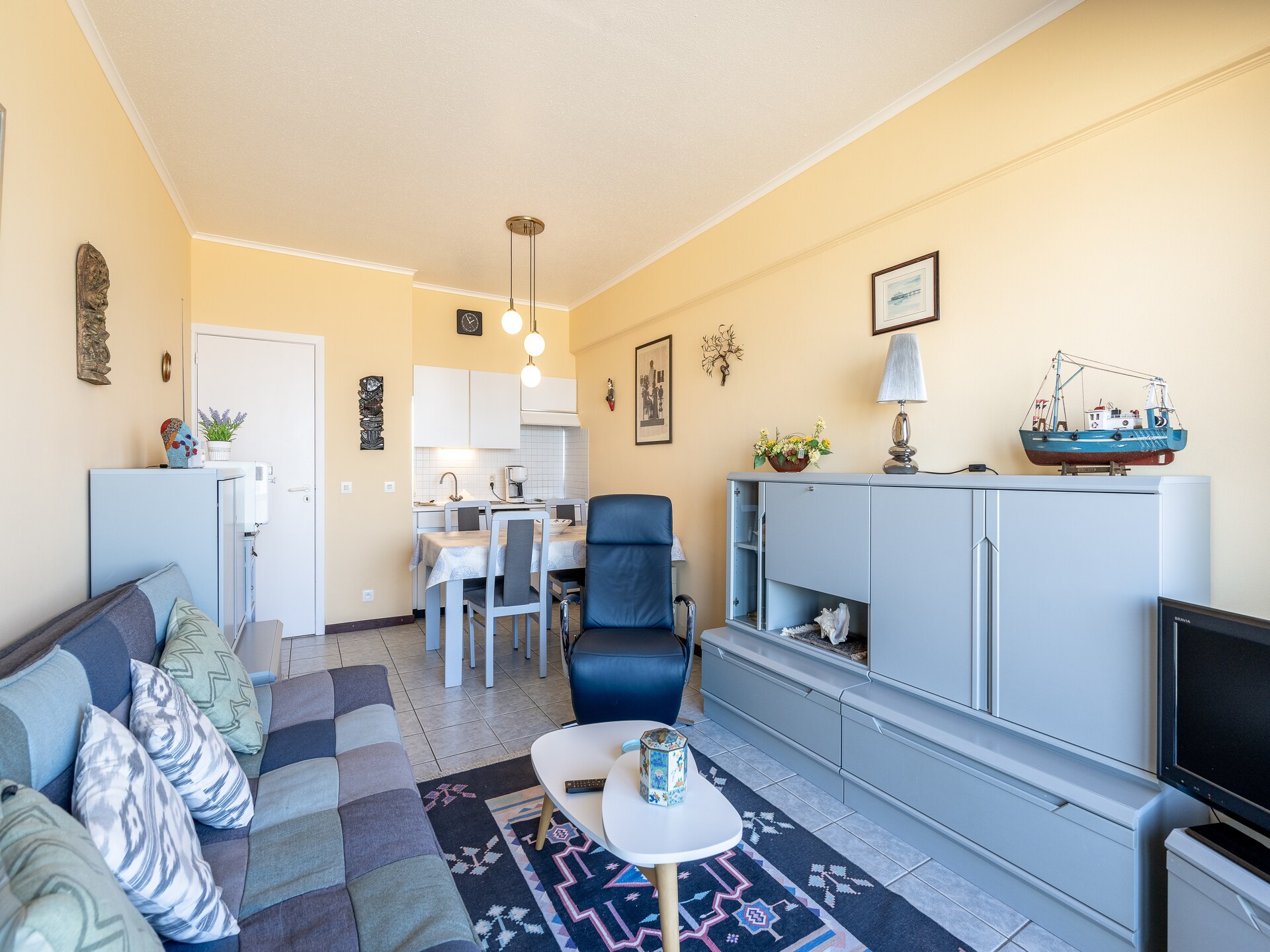 Zeezicht studio op 7e verdieping aan de Zeedijk in Blankenberge voor 4 personen - foto 8