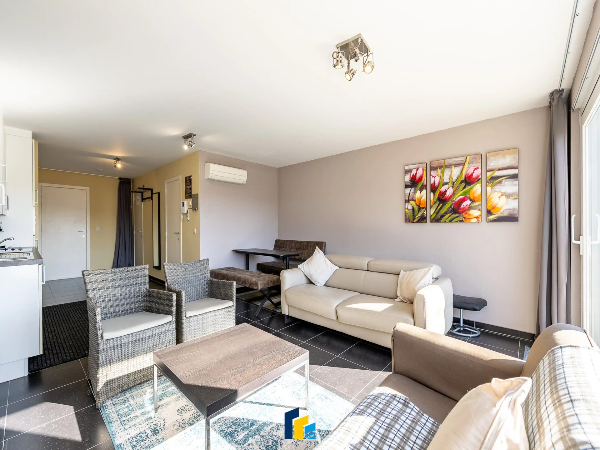 4-persoons studio in Blankenberge, op 35 m² aan Zeedijk - foto 8