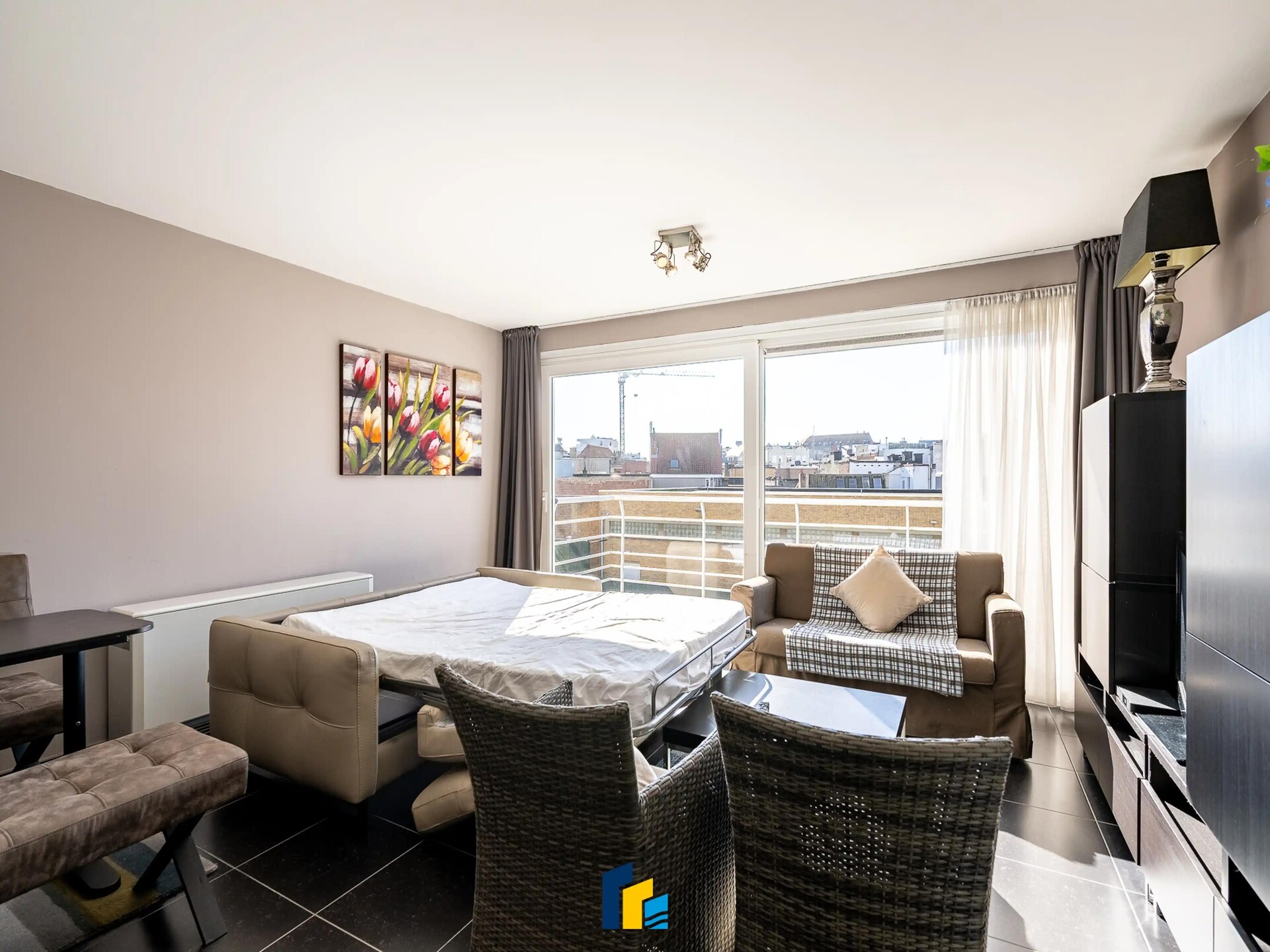 4-persoons studio in Blankenberge, op 35 m² aan Zeedijk - foto 4