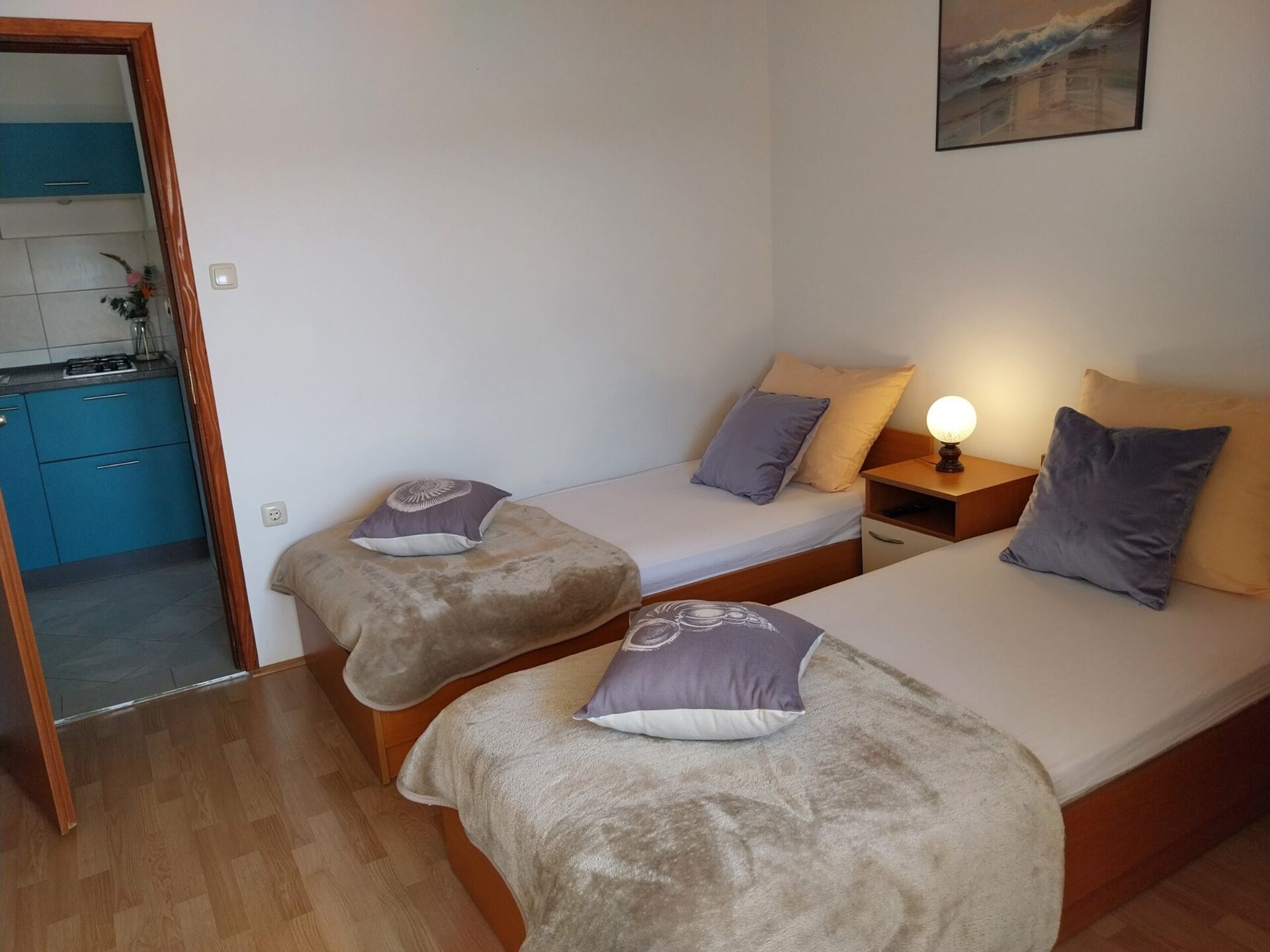 Op 300 m van het strand: Ruim appartement voor 4 personen op Pag - foto 3