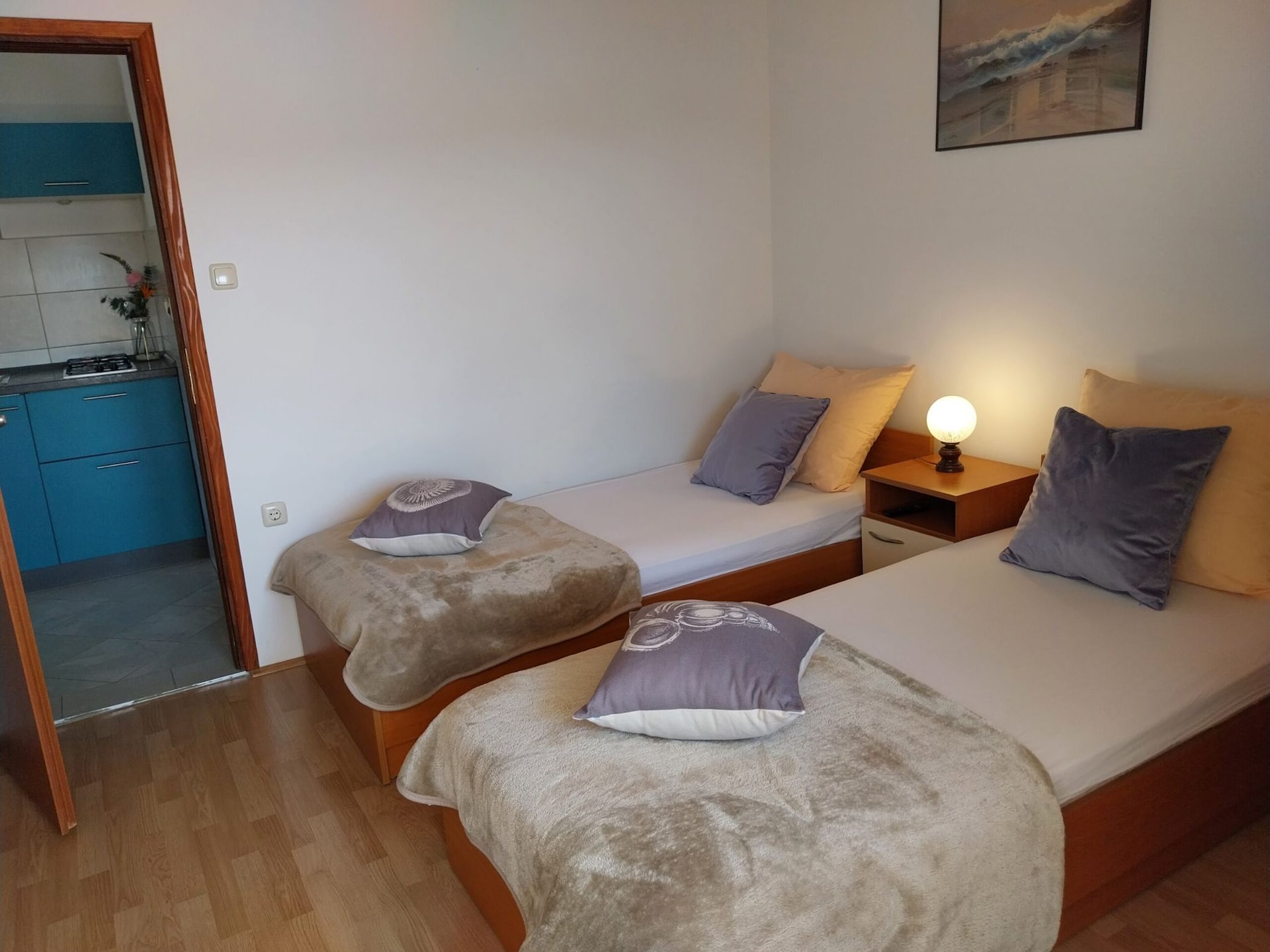 Op 300 m van het strand: Rustgevend appartement op Pag - foto 3