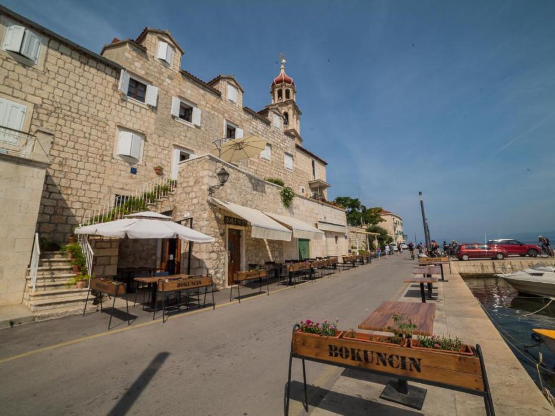 Authentiek stenen appartement met zeezicht op eiland Brač, 30m van strand - foto 25