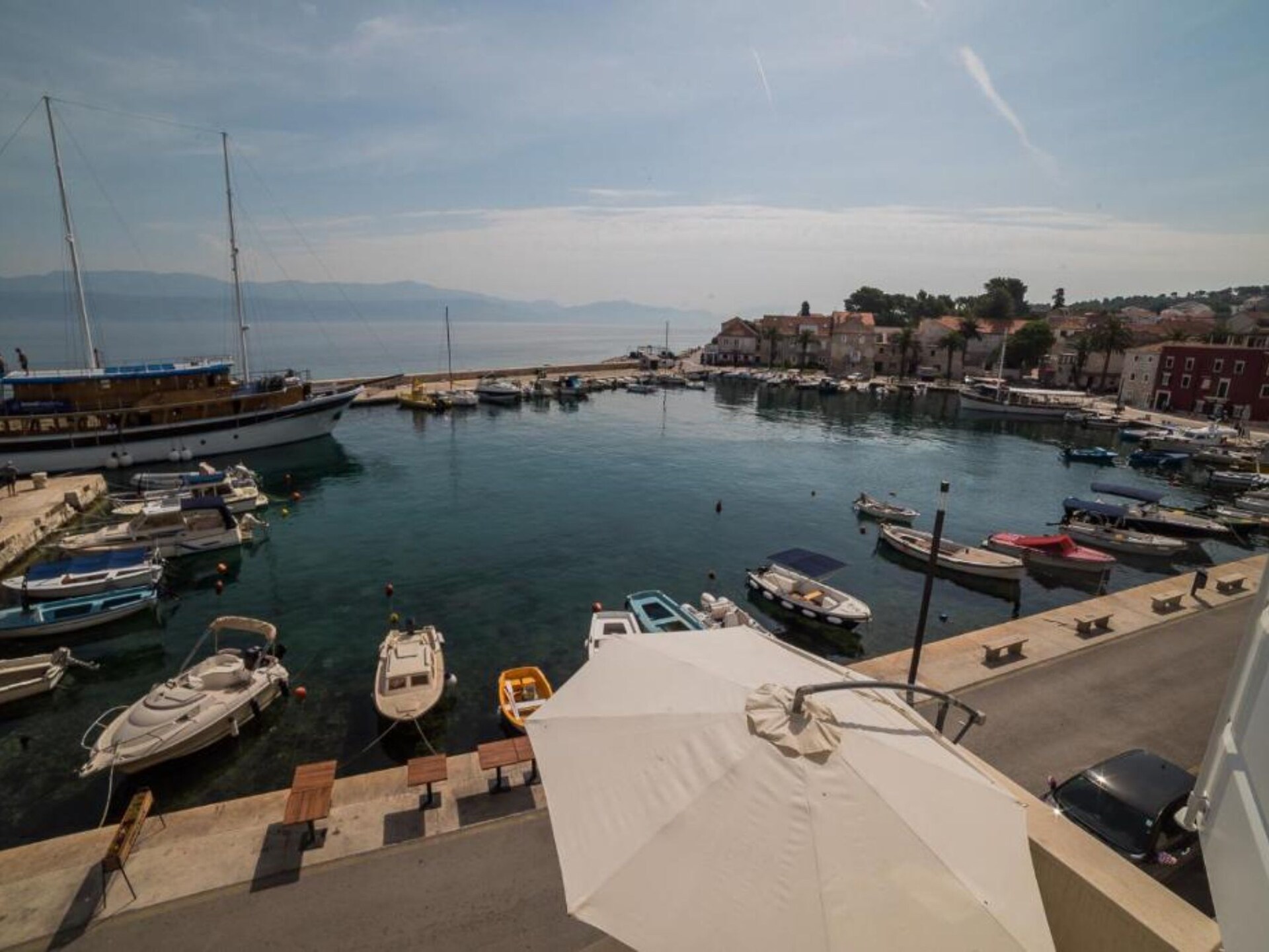 Authentiek stenen appartement met zeezicht op eiland Brač, 30m van strand - foto 30