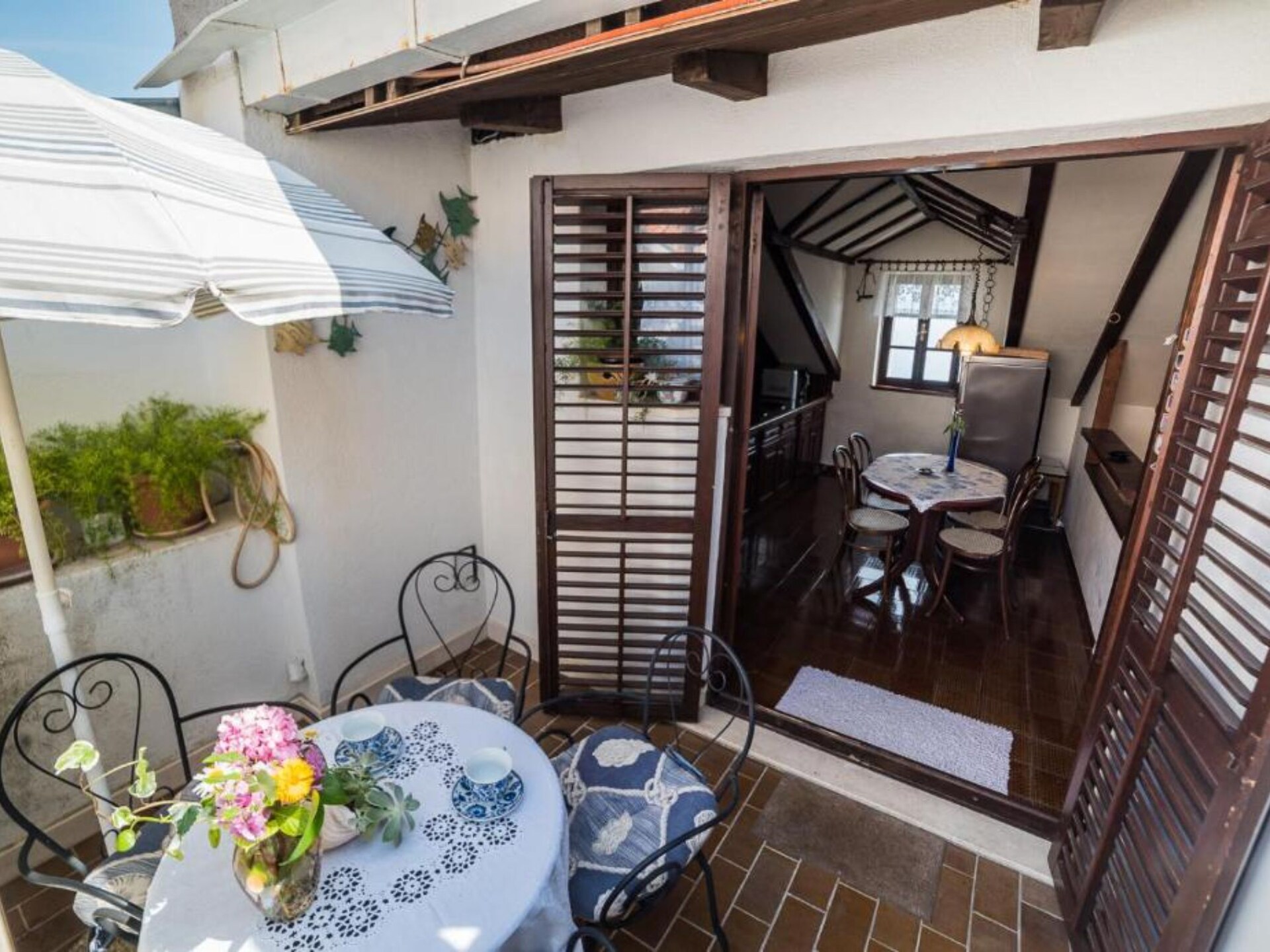 Authentiek stenen appartement met zeezicht op eiland Brač, 30m van strand - foto 36