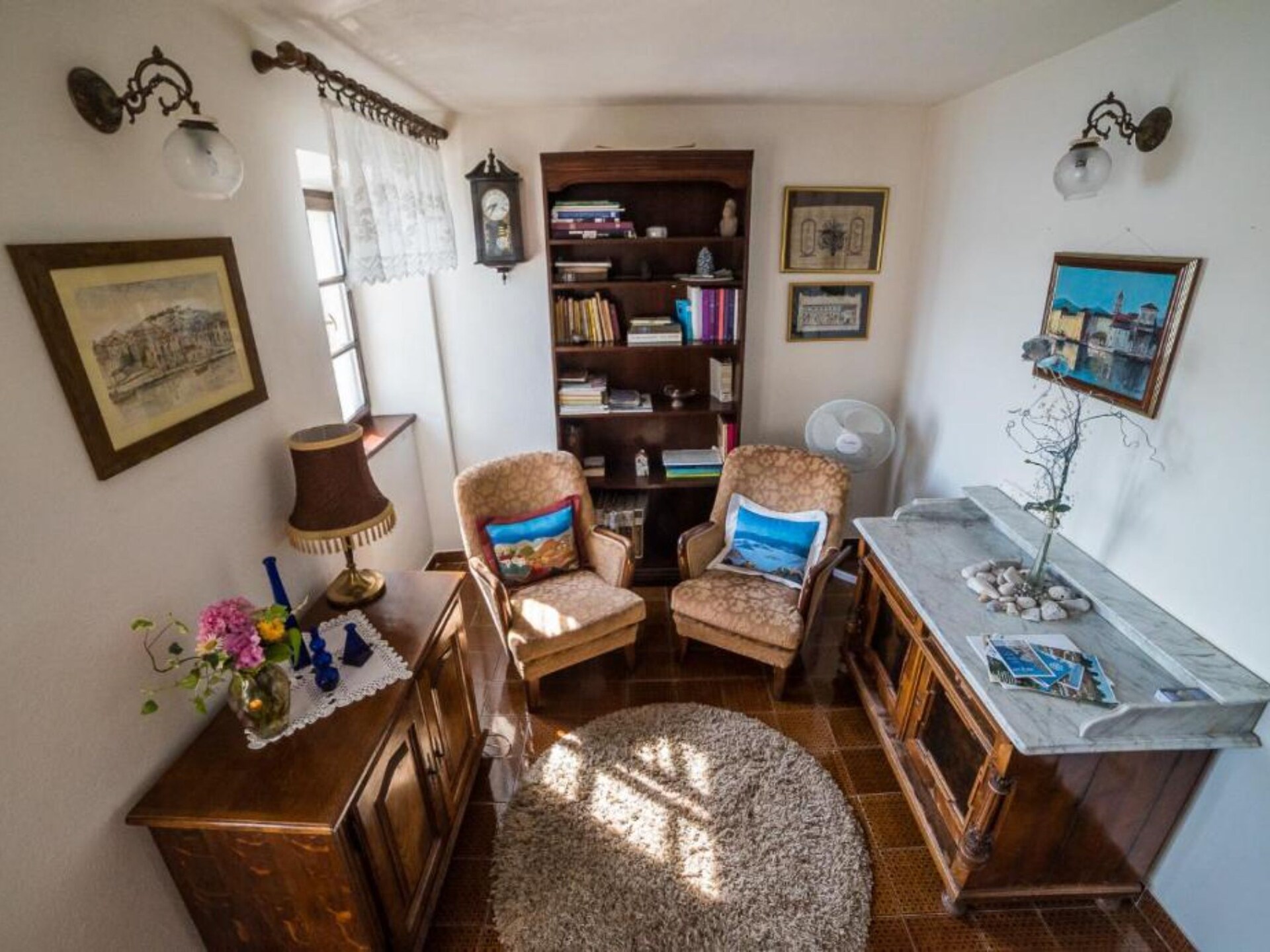 Authentiek stenen appartement met zeezicht op eiland Brač, 30m van strand - foto 3