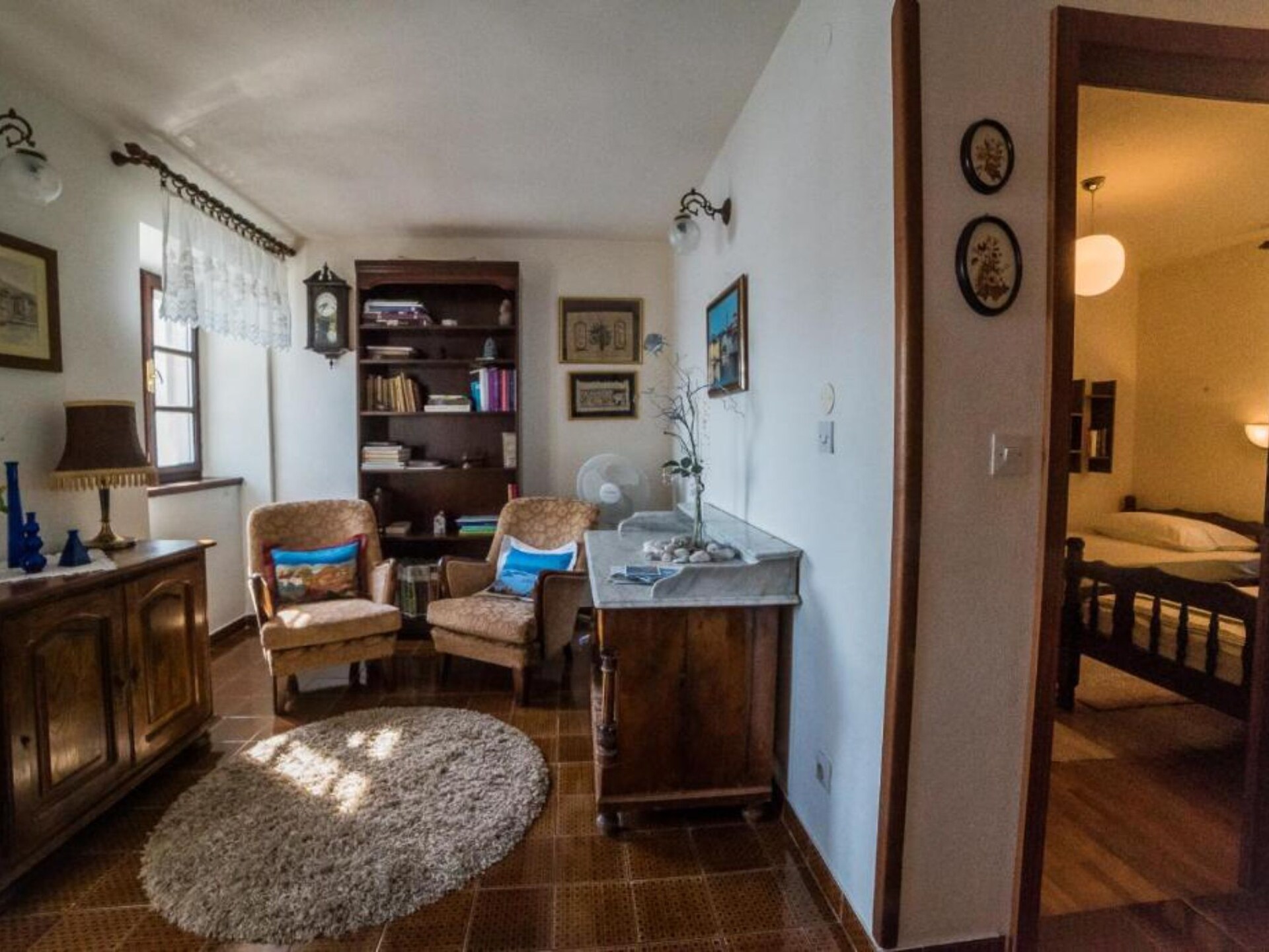 Authentiek stenen appartement met zeezicht op eiland Brač, 30m van strand - foto 5