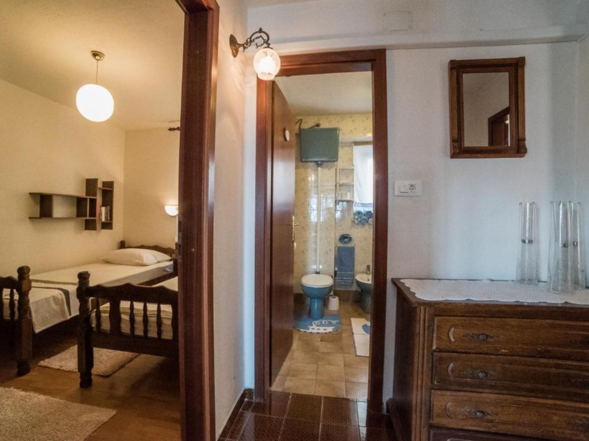 Authentiek stenen appartement met zeezicht op eiland Brač, 30m van strand - foto 17